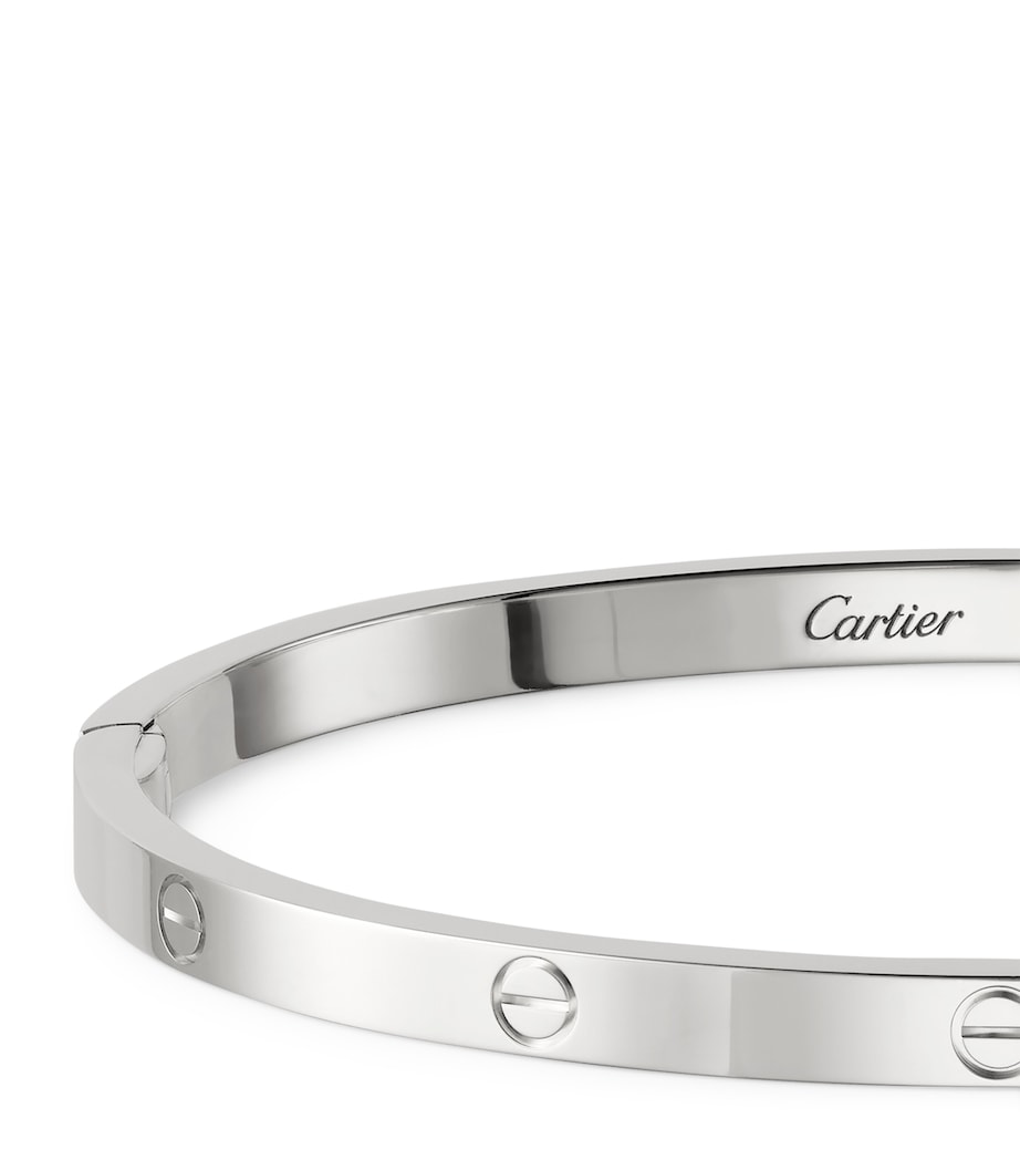 Cartier Small White Gold LOVE Bracelet White Gold Image 6