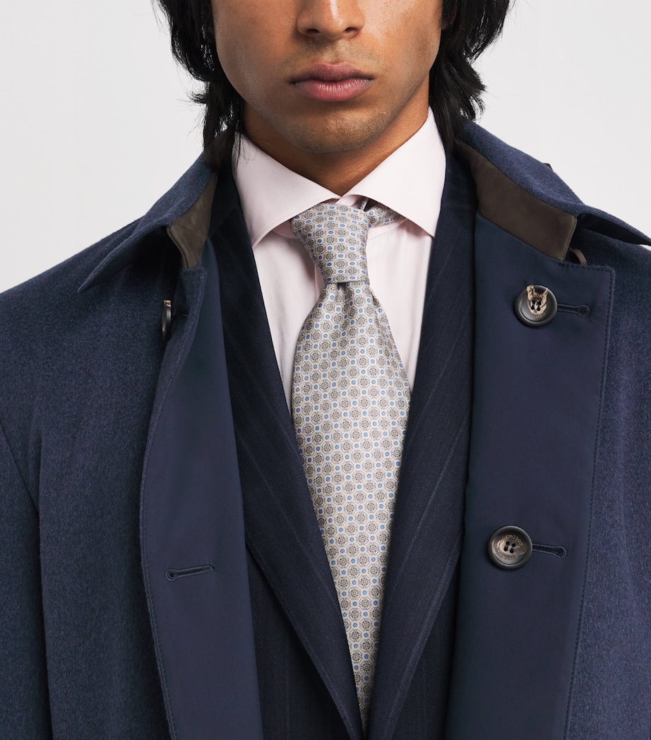 Cashmere Overcoat 574 BLUE Image 7