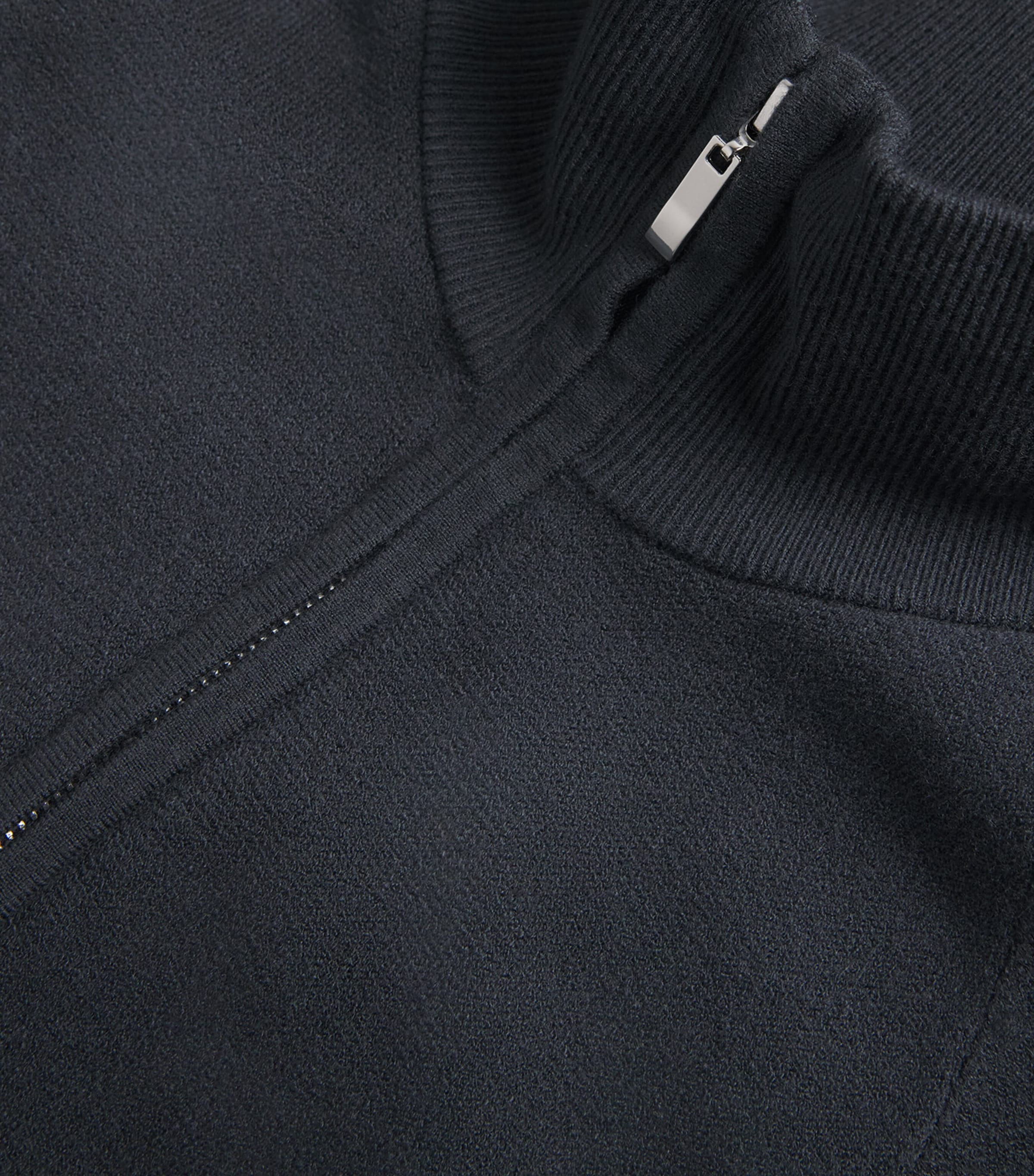 PAIGE Mens Falberg Zip-Up Cardigan Storm Image 6