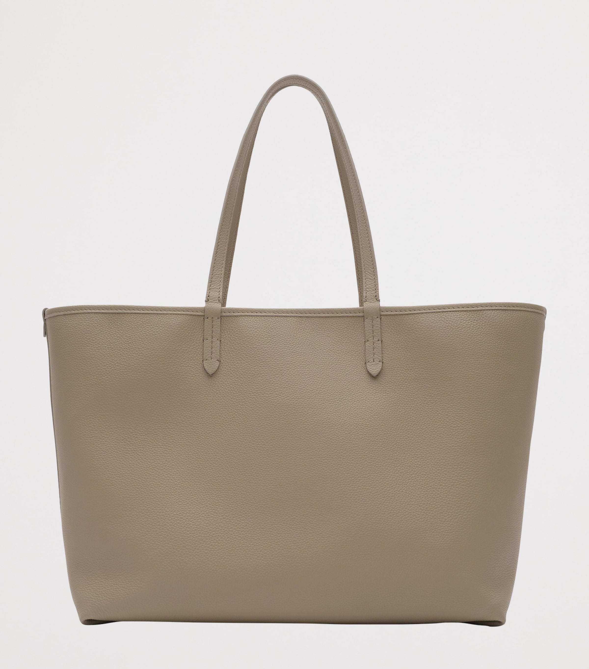 Burberry Womens Medium Leather Reversible Bloomsbury Tote​ Mushroom/mallow Pink Image 4