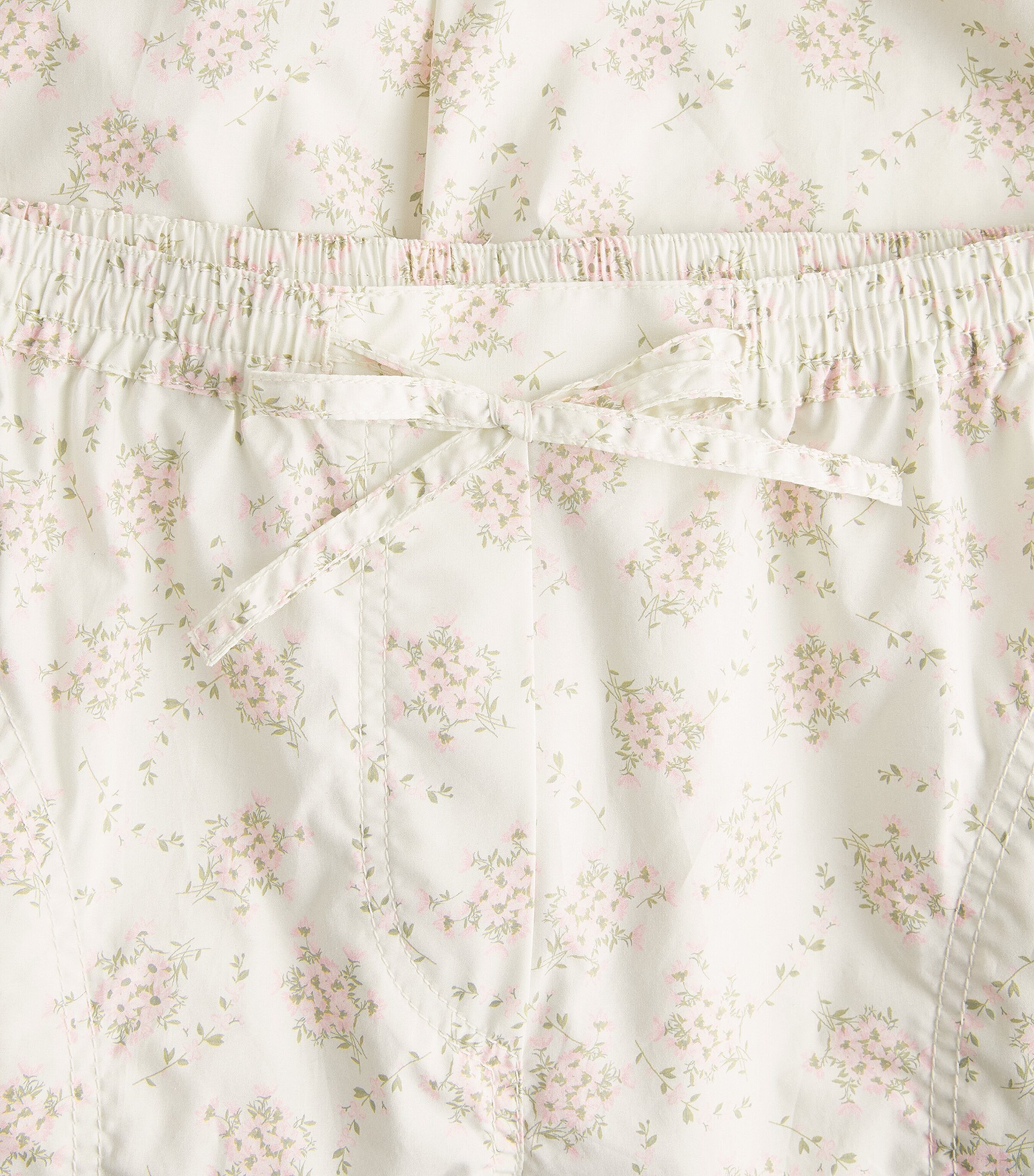 Sandro Paris Womens Floral Wide-Leg Trousers Pink / Green Image 6