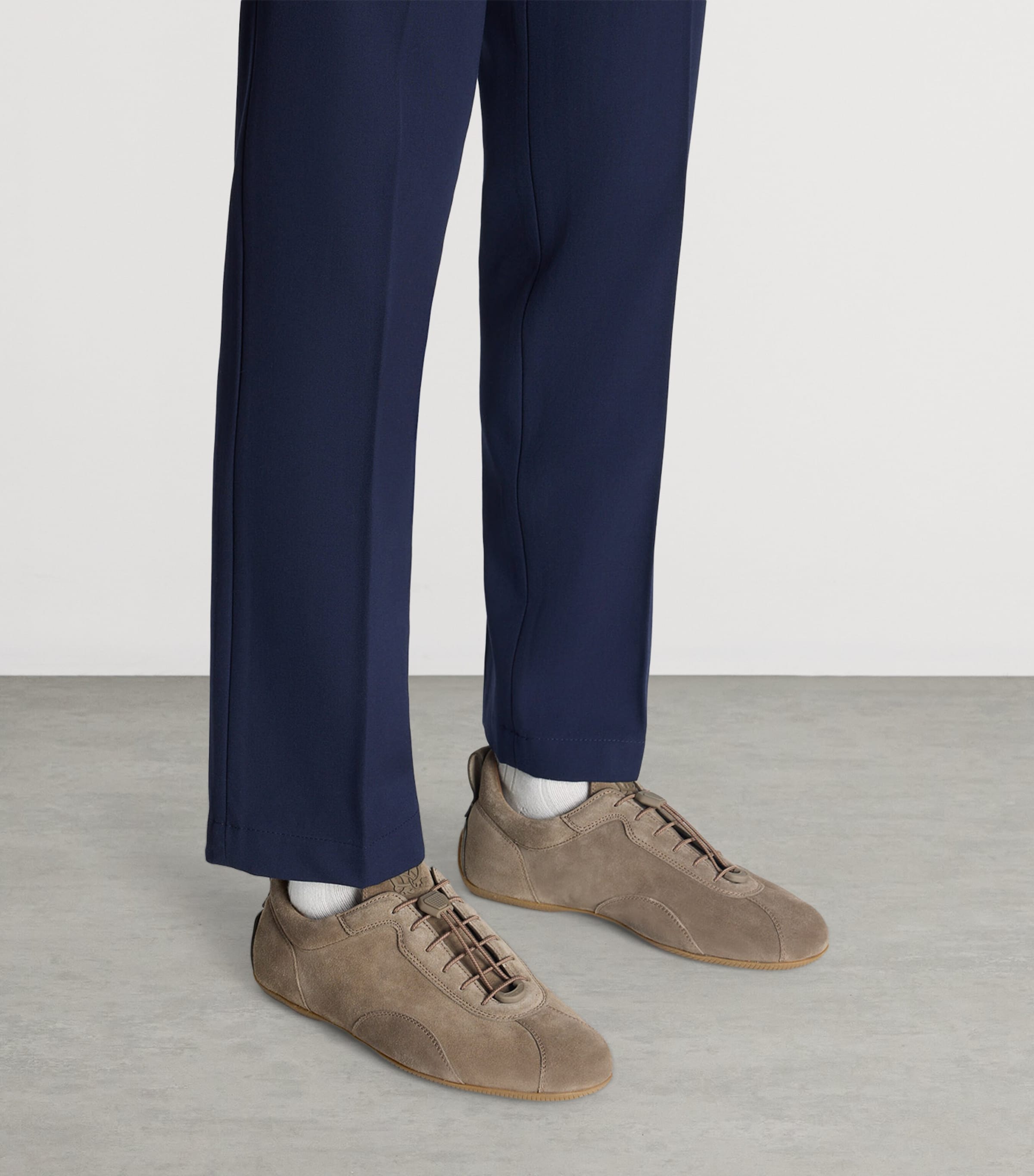 Dunhill Suede Automotive Davies Sneakers Image 2