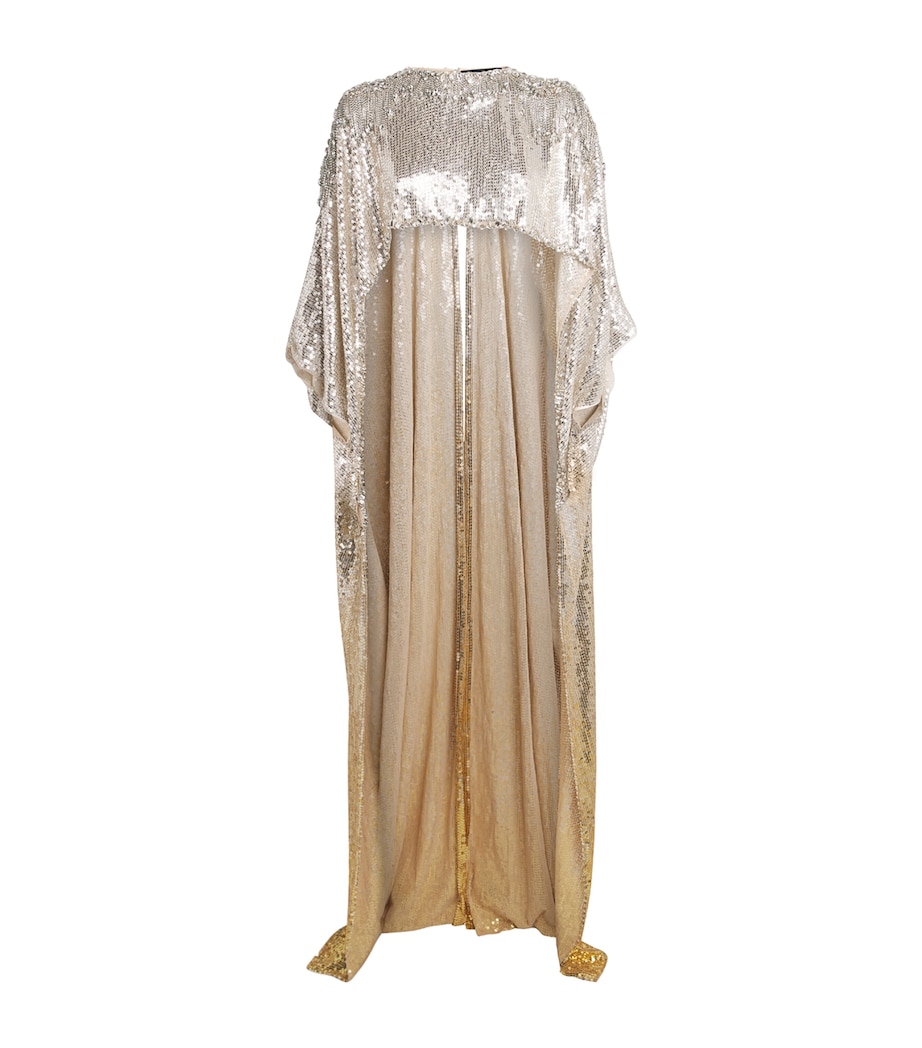 Sequin Cassia Cape Gown ILLUSION 820 Image 1