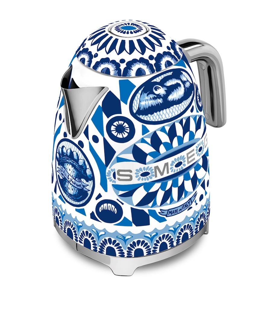 x Dolce & Gabbana Blu Mediterraneo Kettle (1.7L) WHITE & BLUE Image 1
