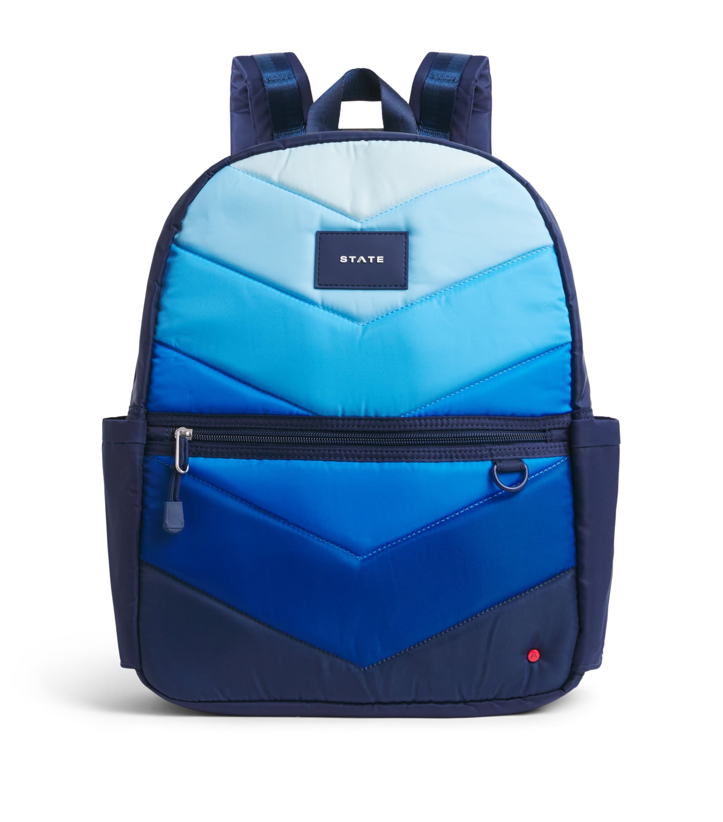 STATE Bags Chevron Kane Backpack Blue Chevron Image 1
