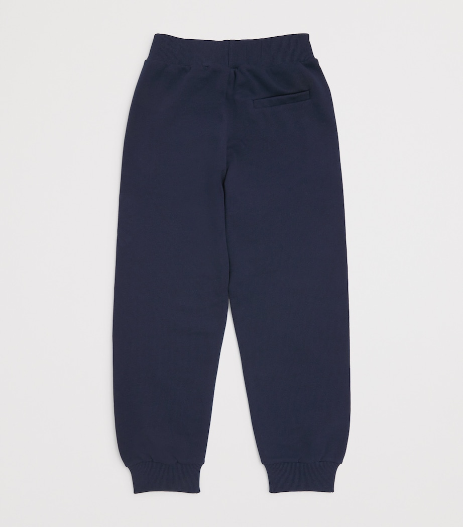 Cotton Logo Sweatpants (4-14 Years) 617BC BLUE/WHITE Image 2