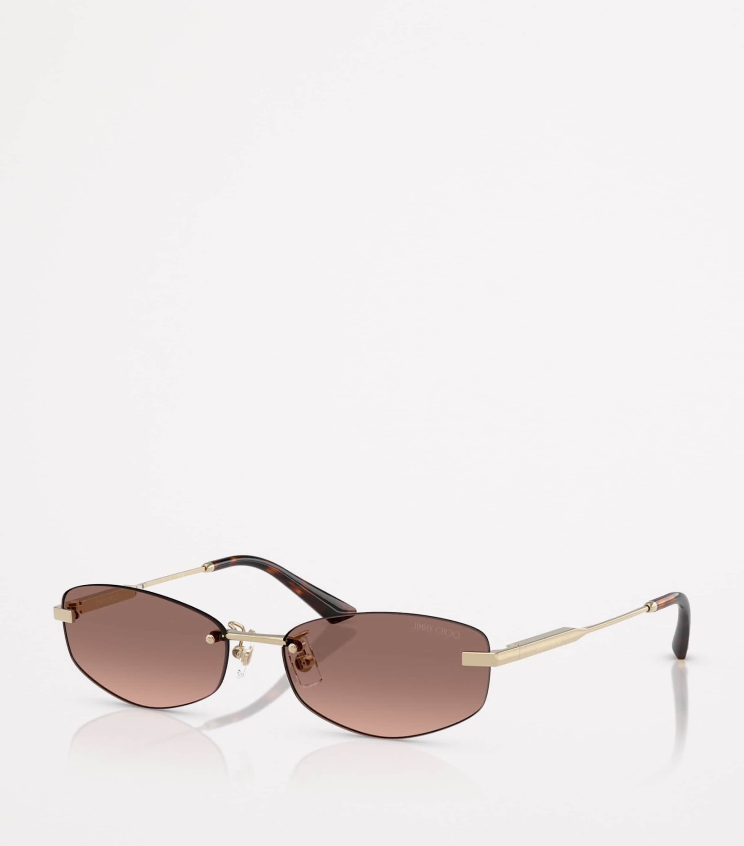 Wire Oval Sunglasses 300613 Image 2