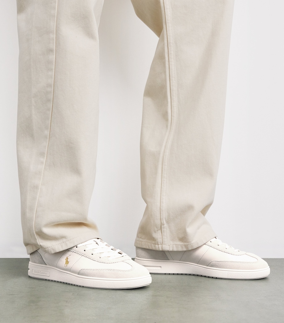 Leather Bedford Sneakers 001 BIANCO/WHITE Image 2