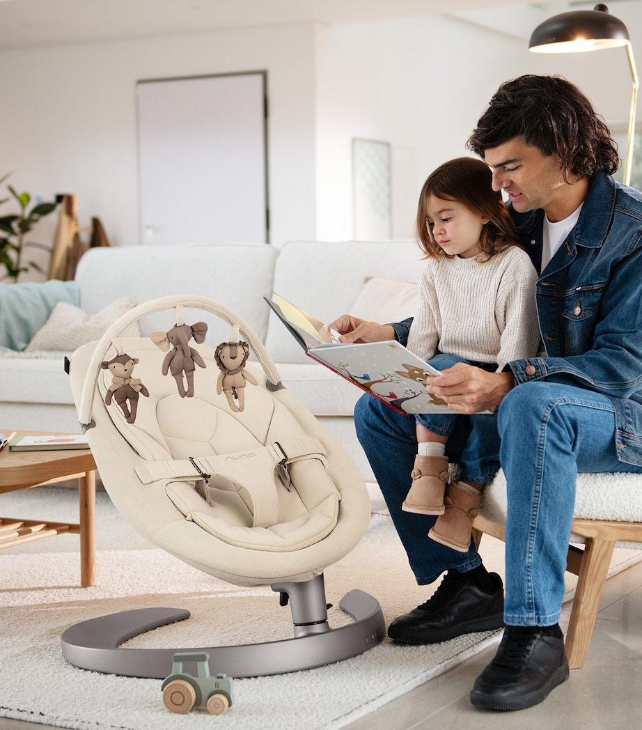 Nuna LEAF Grow Cloud Bouncer Seat Cloud Image 7