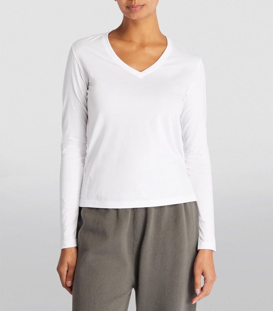 Long-Sleeved T-Shirt 2000 WHITE Image 3