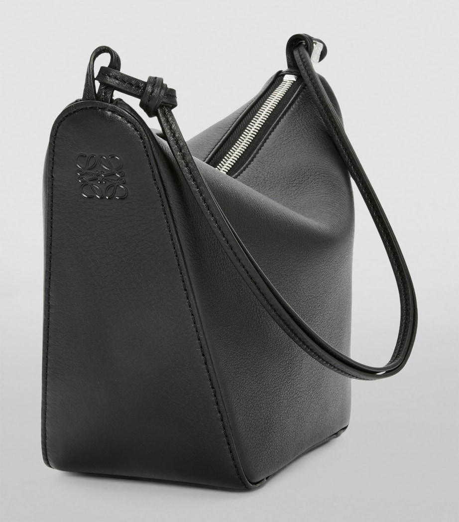 Calfskin Hammock Mini Bag BLACK Image 5