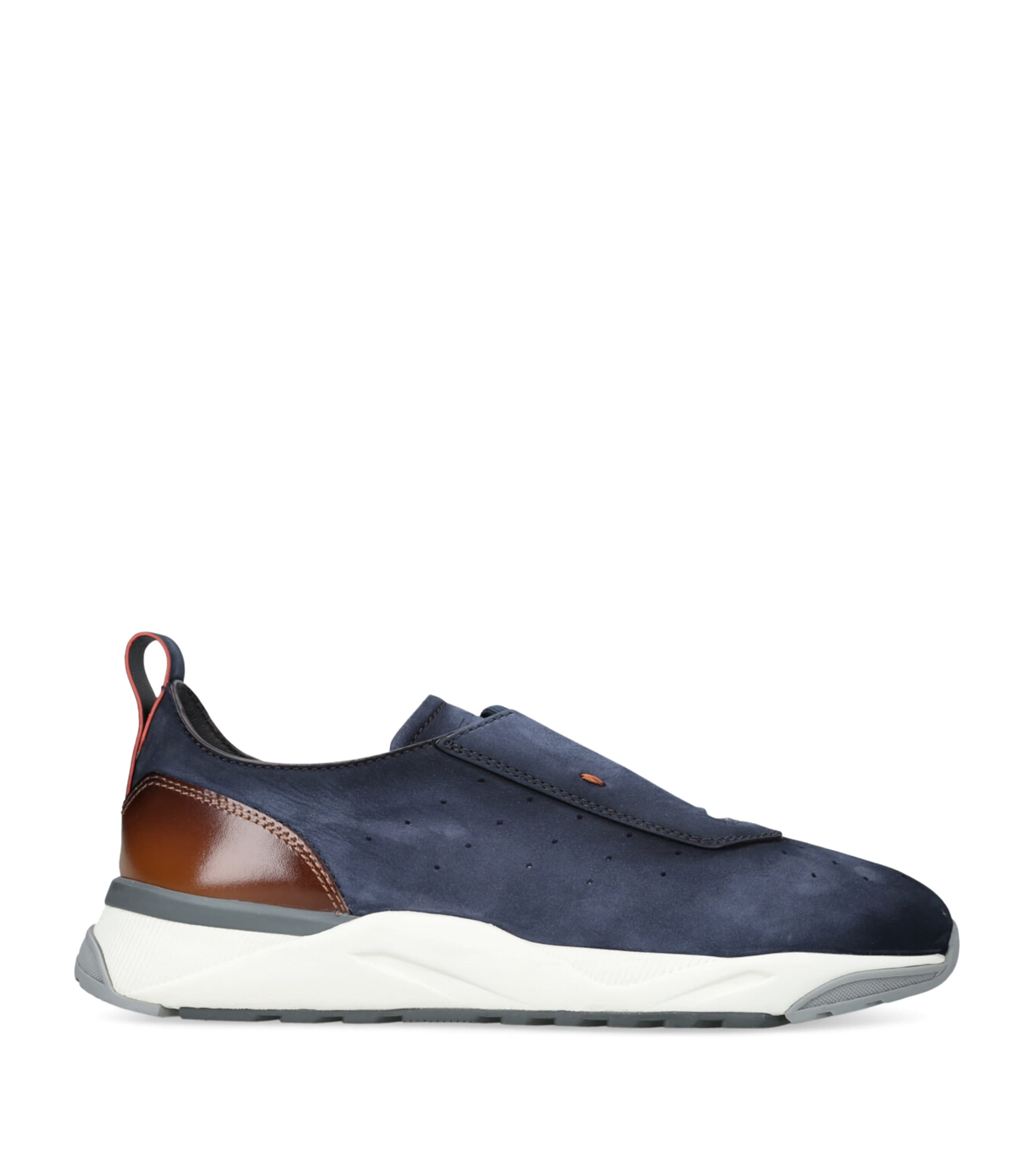 Nubuck Leather Innova Sneakers NAVY Image 1