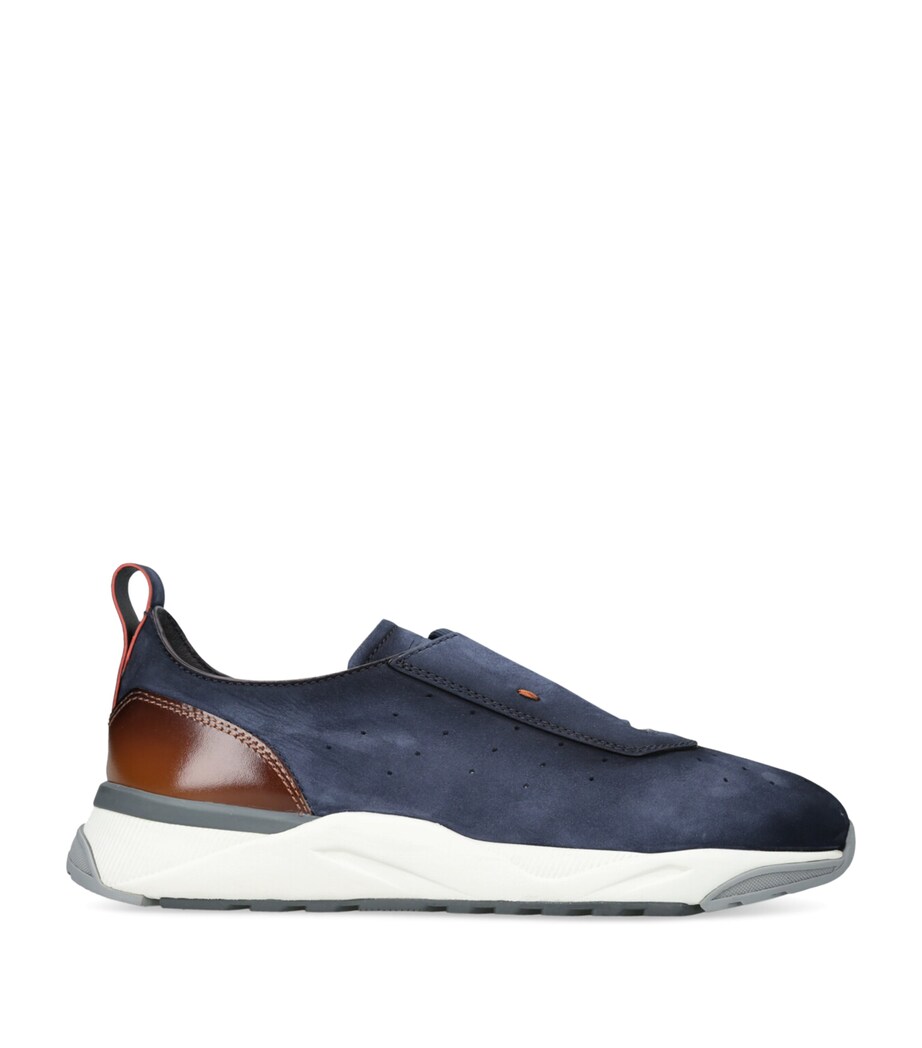 Nubuck Leather Innova Sneakers NAVY Image 1