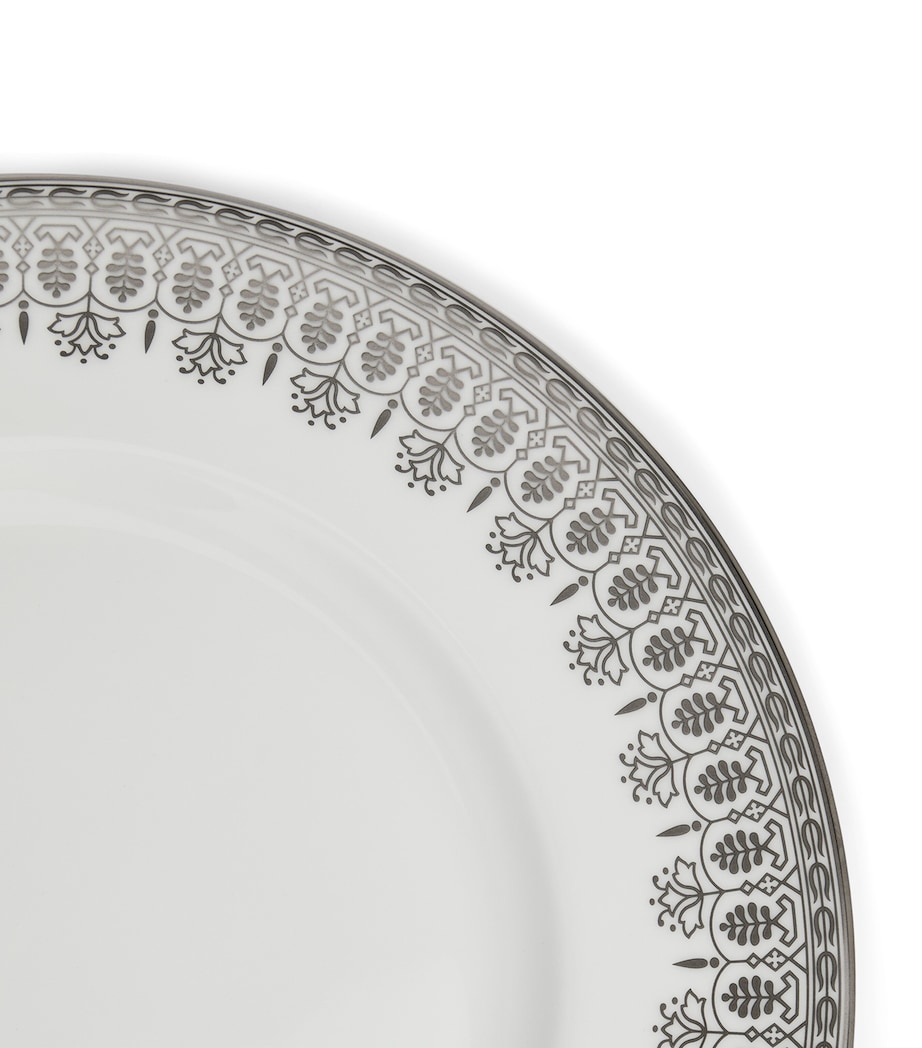 Bone China Silver Tonquin Plate (27cm) SILVER Image 4