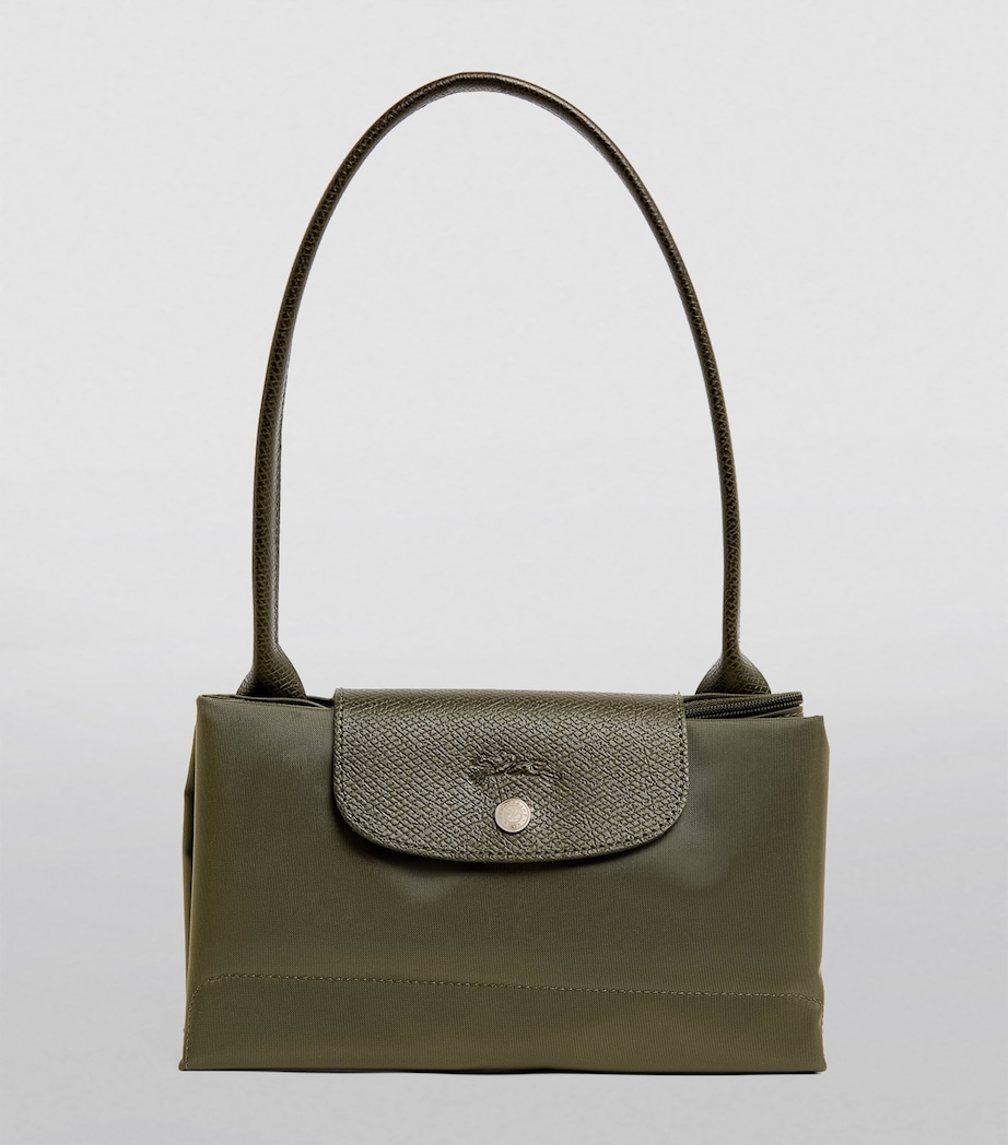 Longchamp Large Le Pliage Green Tote Bag Forest Image 3