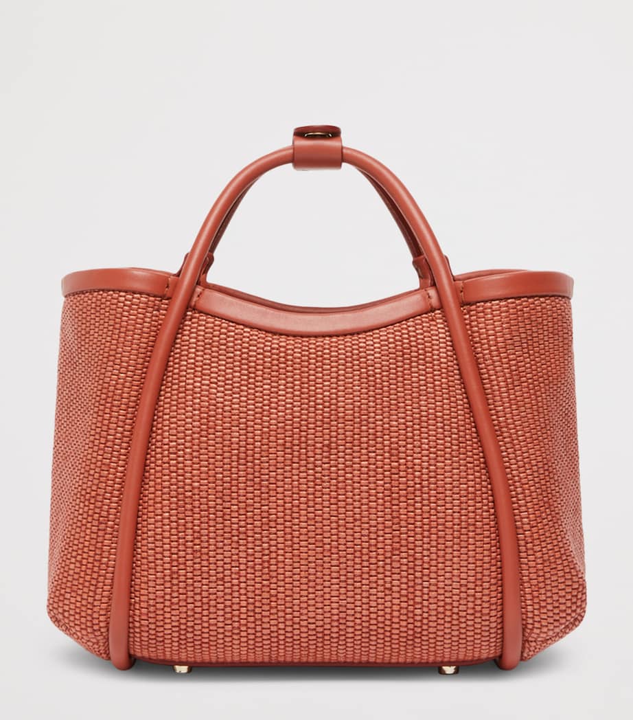 Max Mara Extra-Small Marine Top-Handle Bag Terra Cotta Image 3