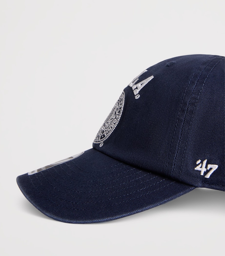 Cotton UCLA Crest Baseball Cap DARK NAVY Image 4