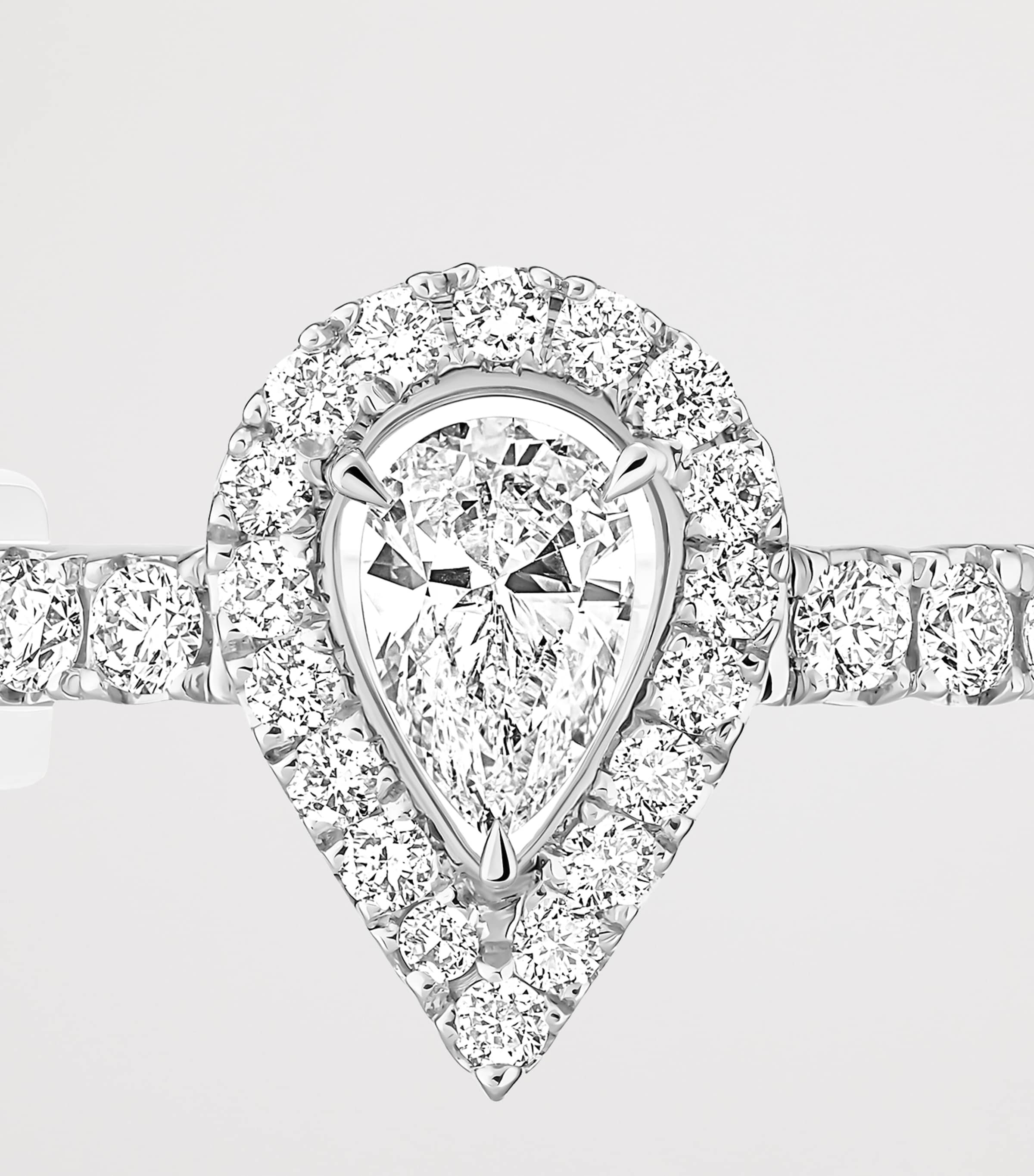 Messika My Twin White Gold and Diamond Single Clip-On Ear Cuff (0.28ct) White Gold Image 3