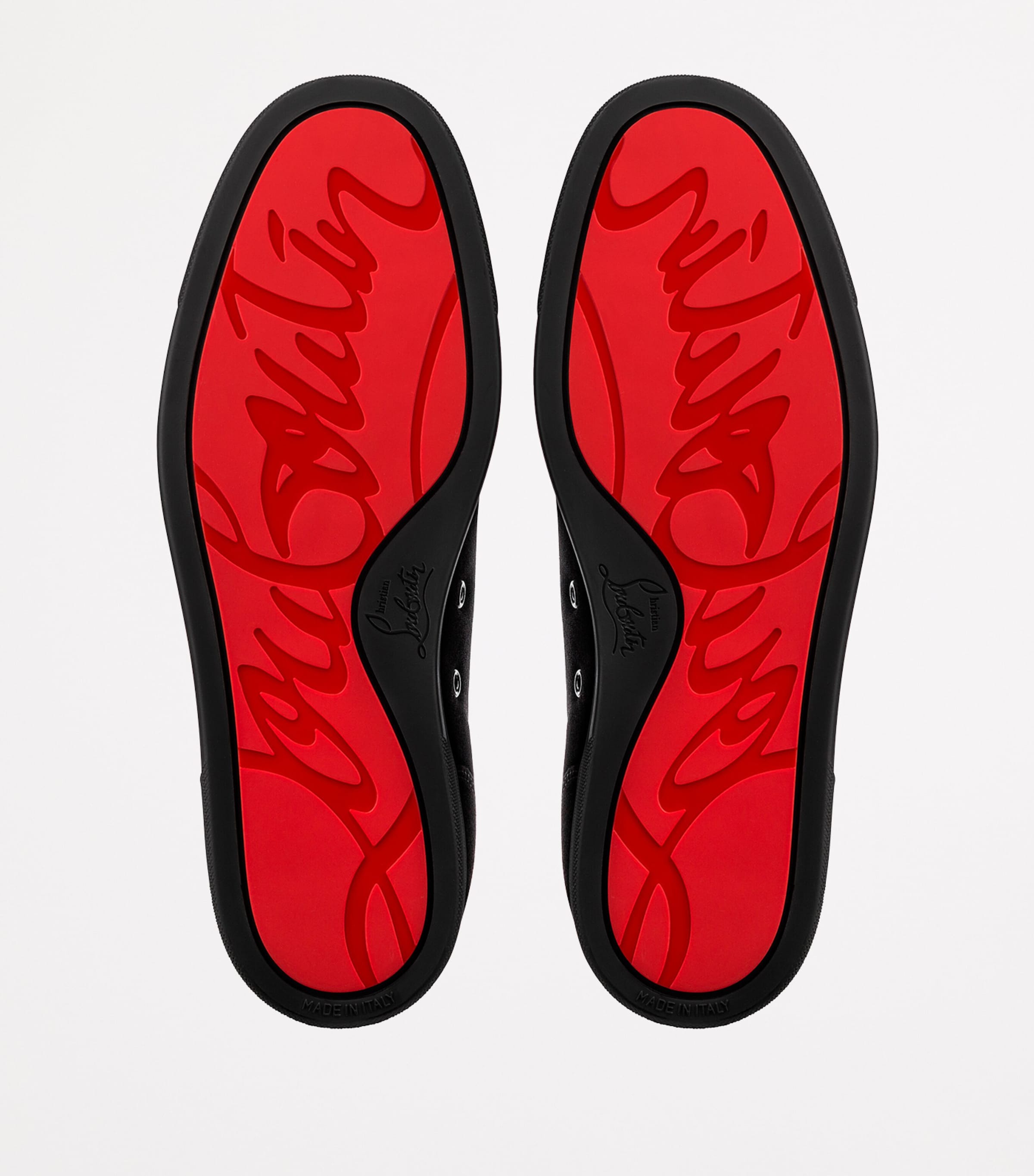 Louis Junior Spikes Leather Sneakers CM53 Image 4