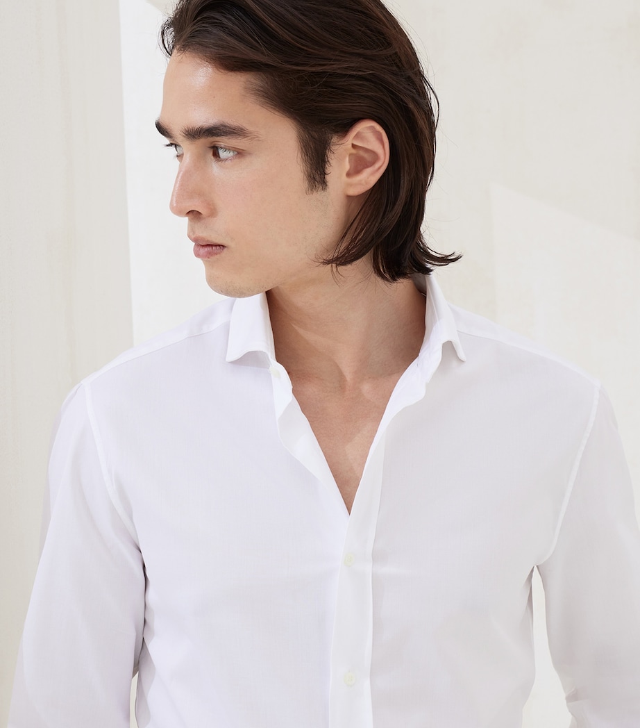 Cotton Twill Slim-Fit Shirt C159 Image 6