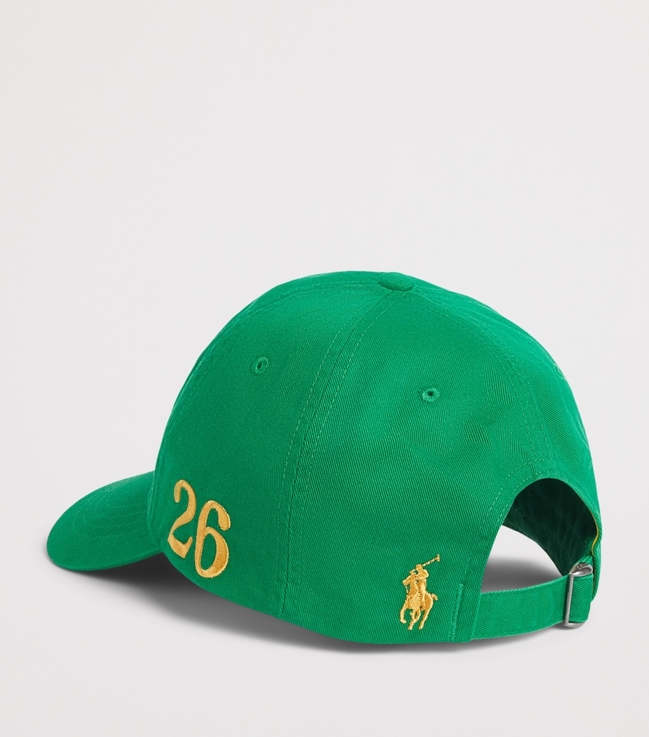 Polo Ralph Lauren Cotton Twill Brazil Crest Baseball Cap Billard Image 3