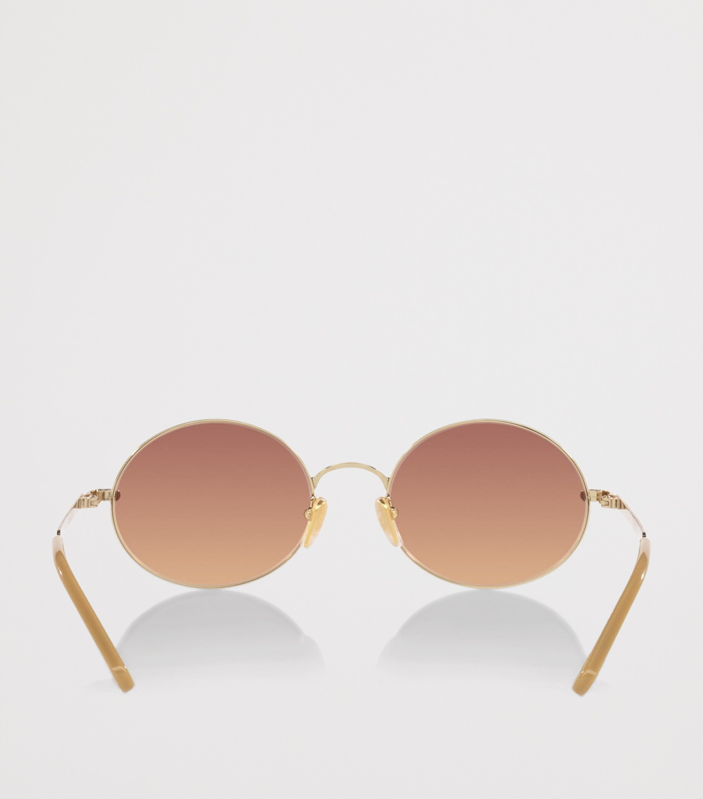 Chloé Metal Aly Round Sunglasses Gold Image 4