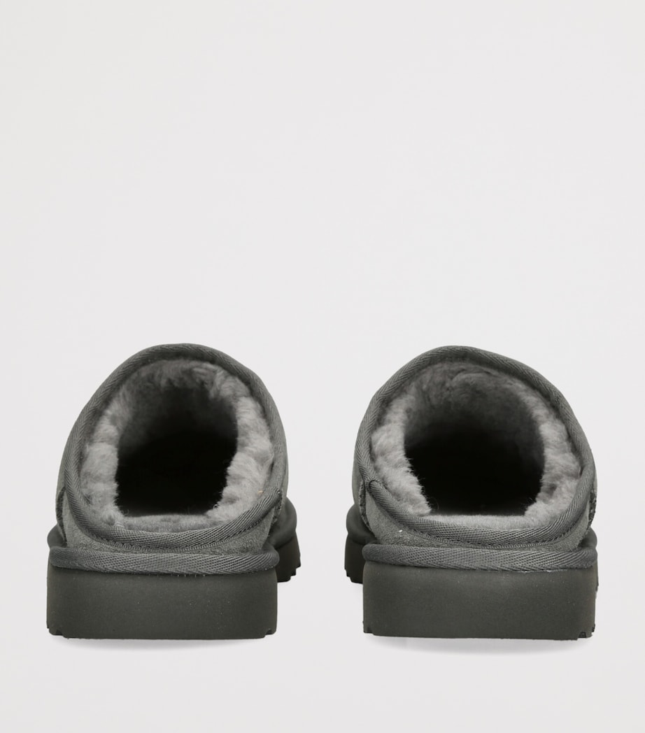 Suede Classic Slippers DARK GREEN Image 2