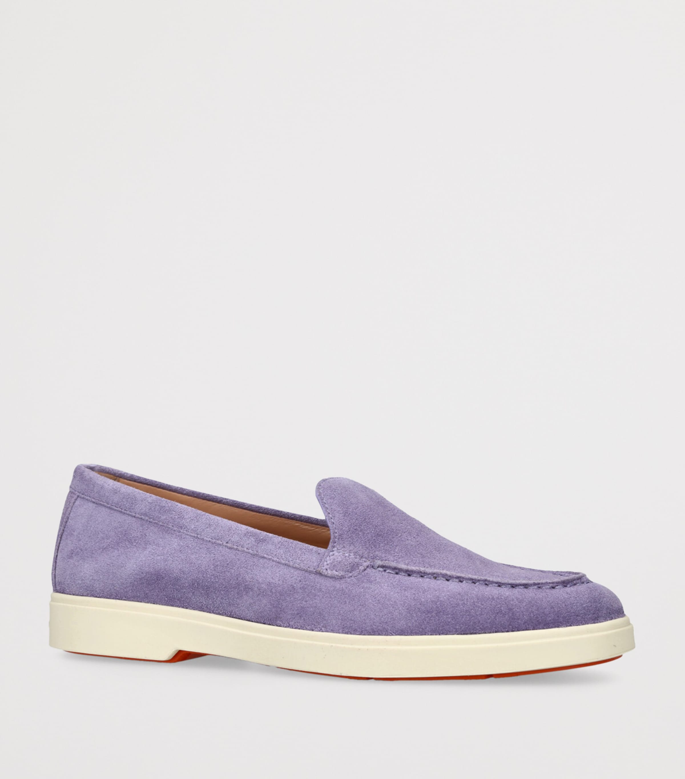 Suede Loafers PURPLE Image 3