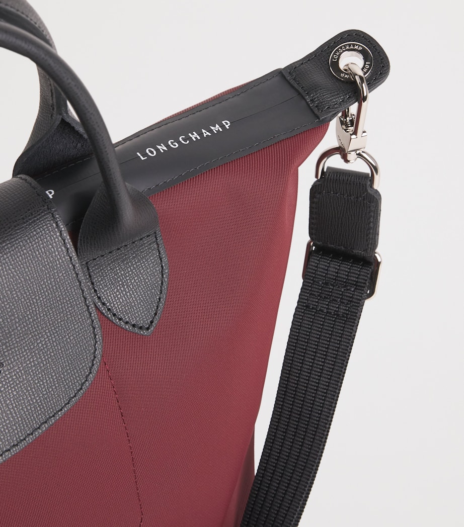 Longchamp Small Le Pliage Energy Top-Handle Bag Burgundy Image 6