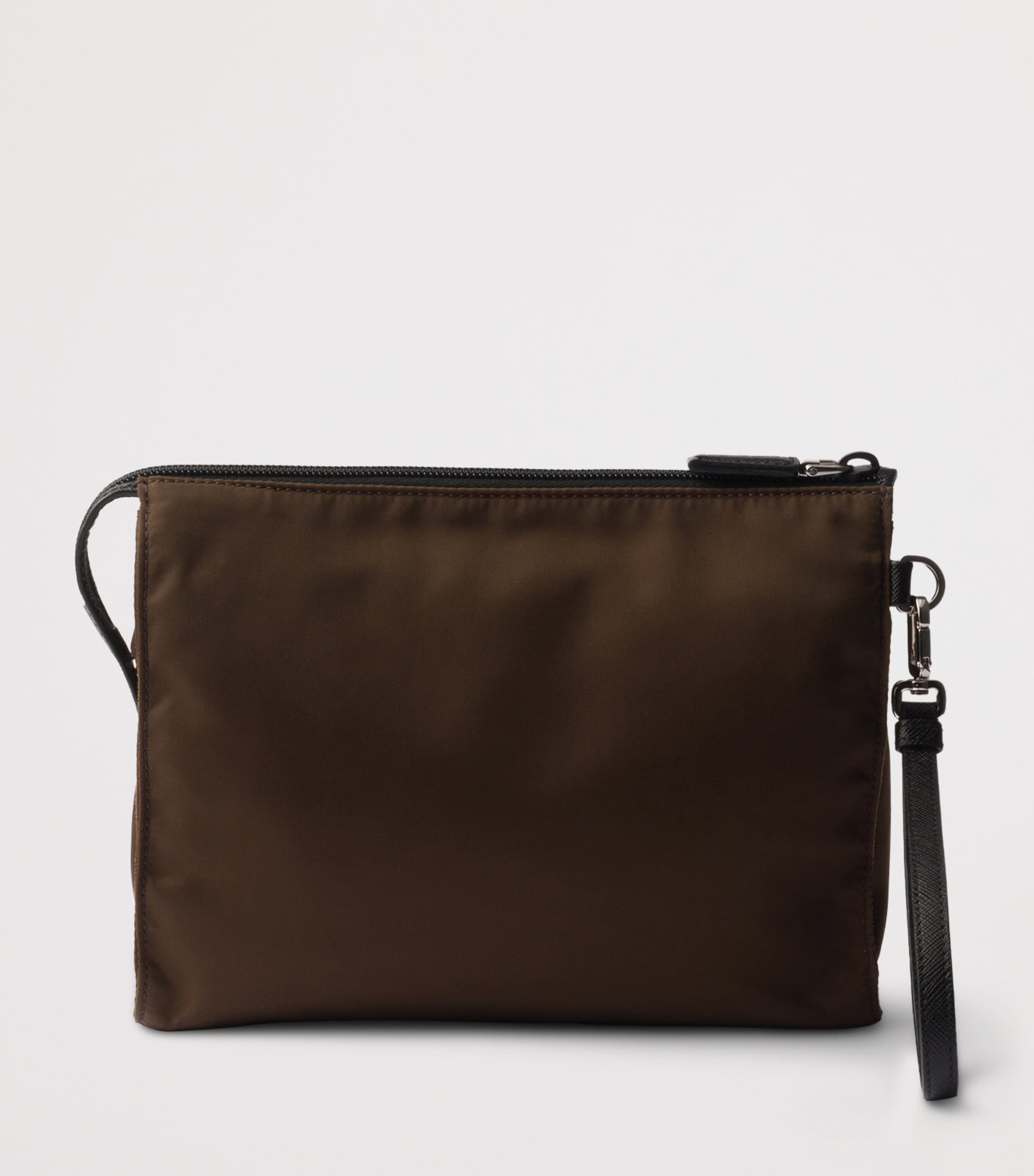 Prada Re-Nylon and Leather Pouch Image 3