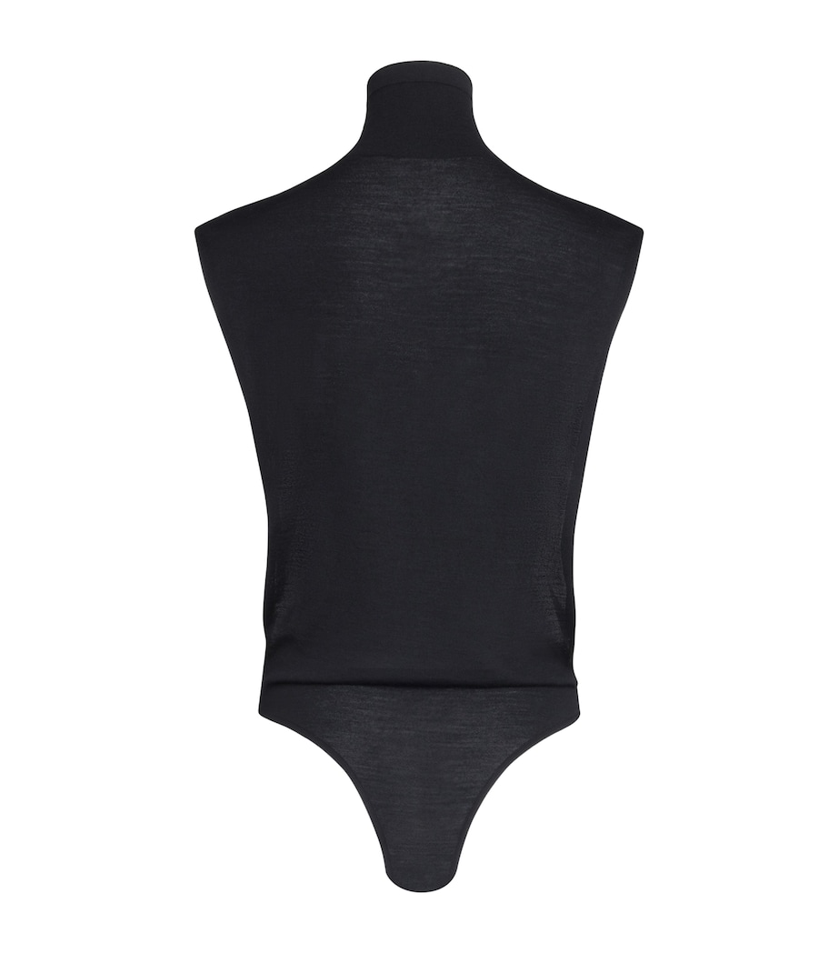 Cap-Sleeve Bodysuit NOIR ALAIA Image 5