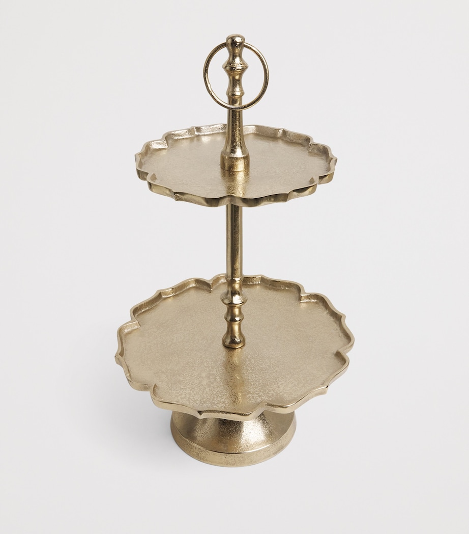 Two-Tier Étagère LIGHT GOLD Image 2