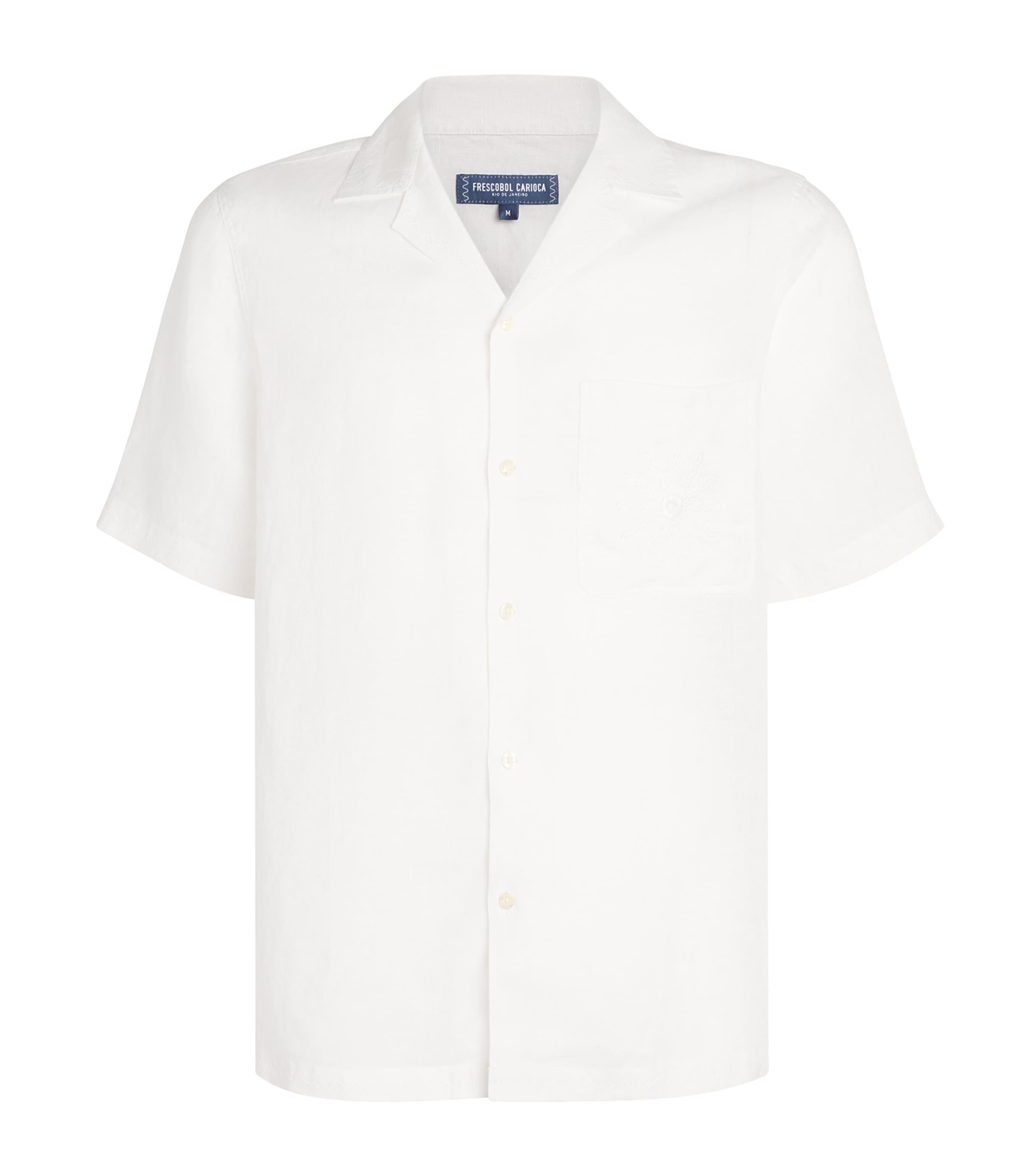 Linen Alves Shirt 01-WHITE Image 1
