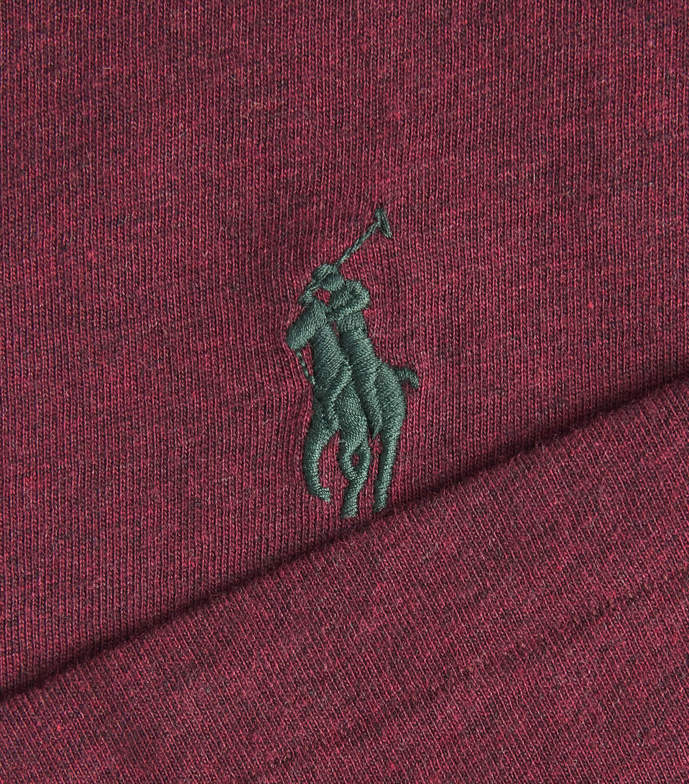 Polo Ralph Lauren Mens Cotton Custom Slim-Fit T-Shirt Sprng Wn Hther Image 6