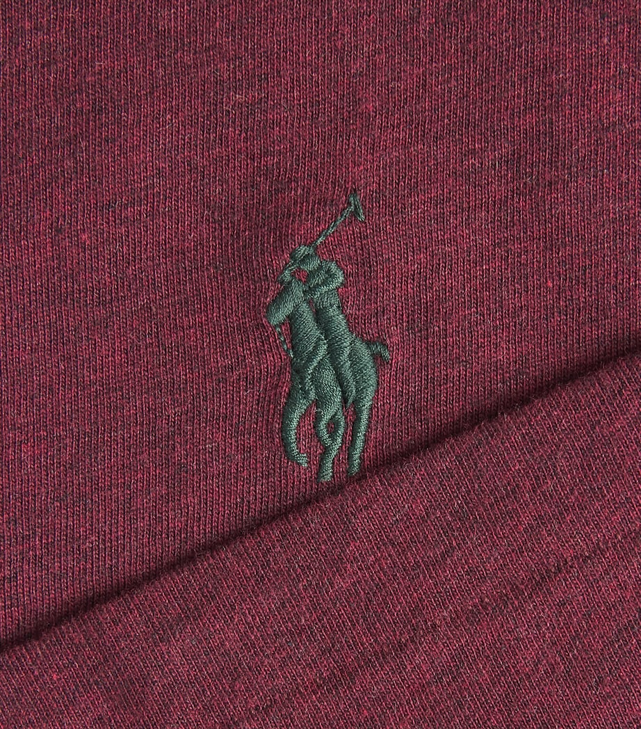 Polo Ralph Lauren Mens Cotton Custom Slim-Fit T-Shirt Sprng Wn Hther Image 6