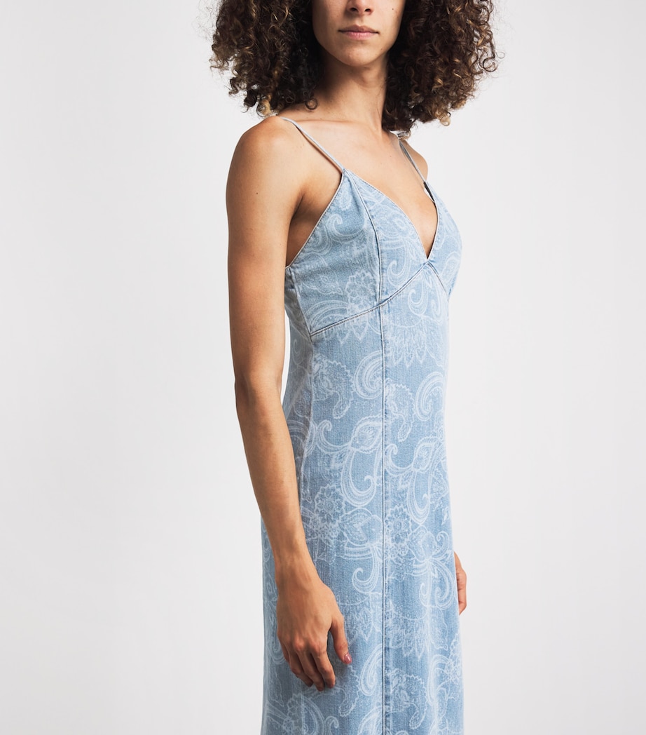Denim Julietta Midi Dress LASER PAISLEY O496 Image 7