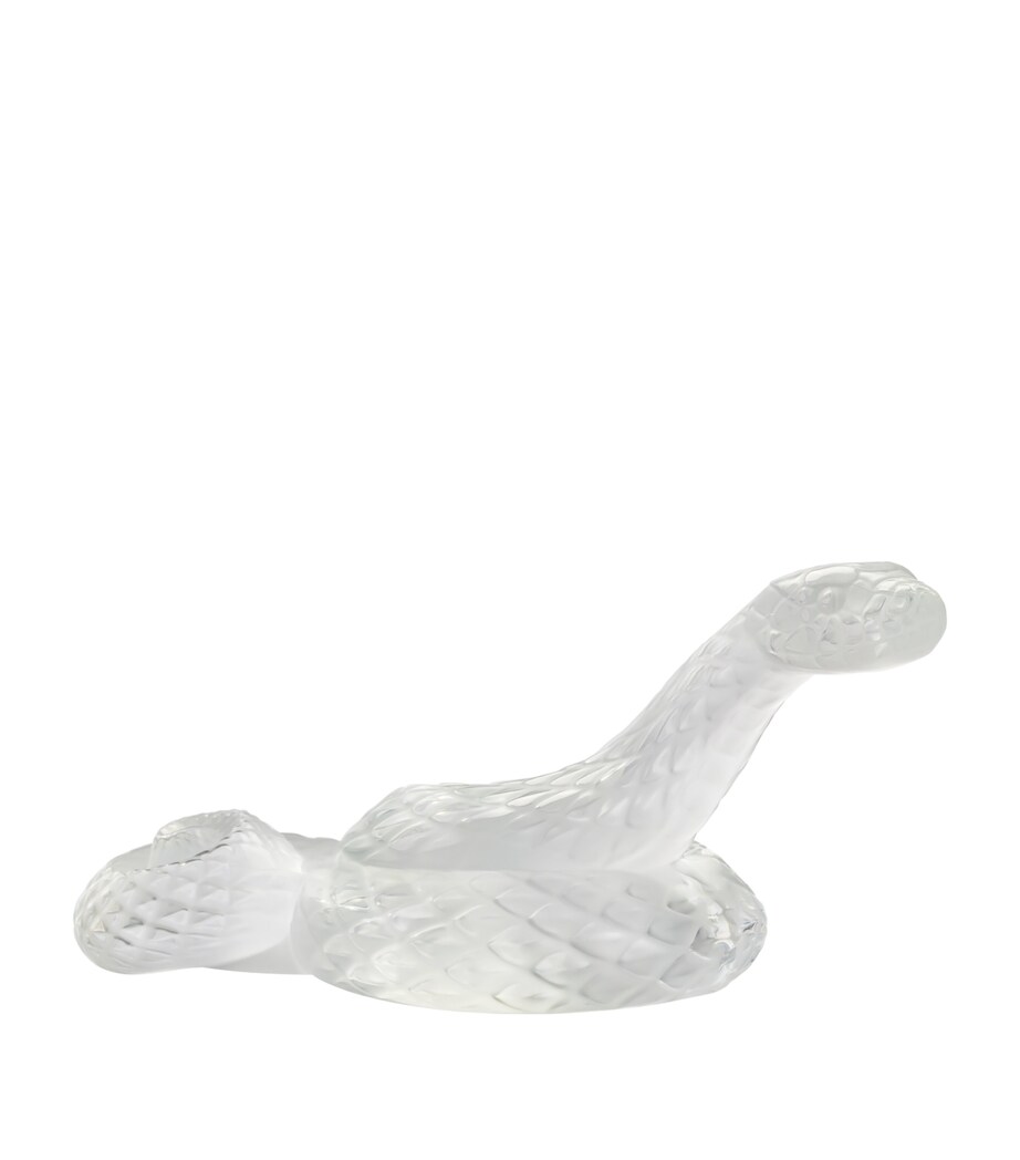 Crystal Snake Sculpture INCOLORE Image 1
