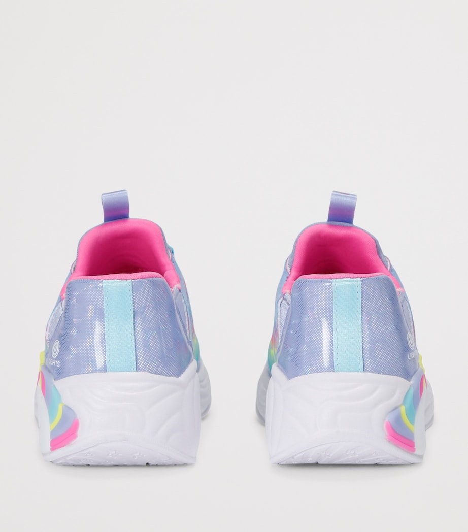 Unicorn Dreams Light-Up Slip-On Sneakers LILAC Image 2