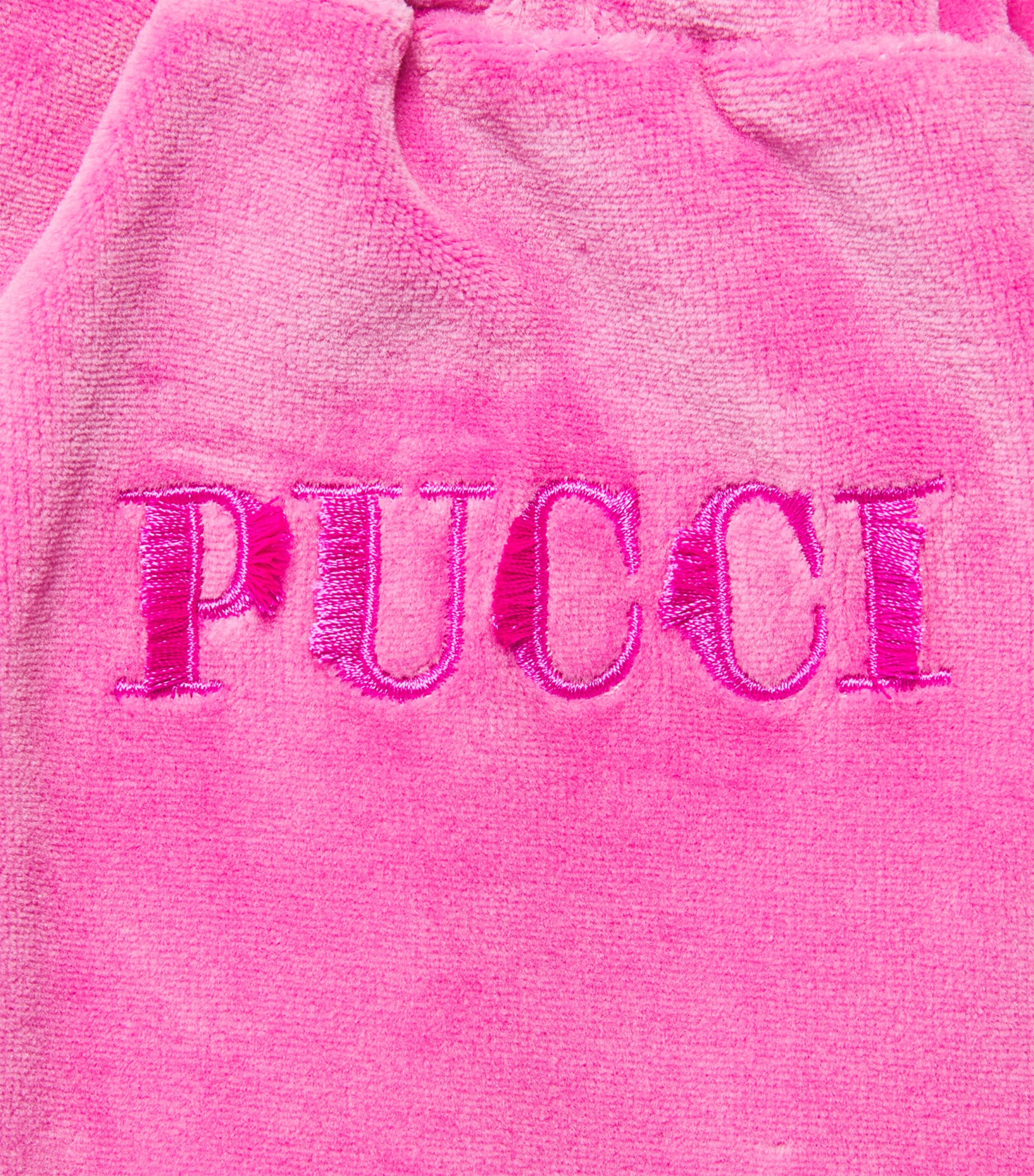 PUCCI Junior Printed-Pocket Sweatpants (4-14 Years) Fuchsia Image 3