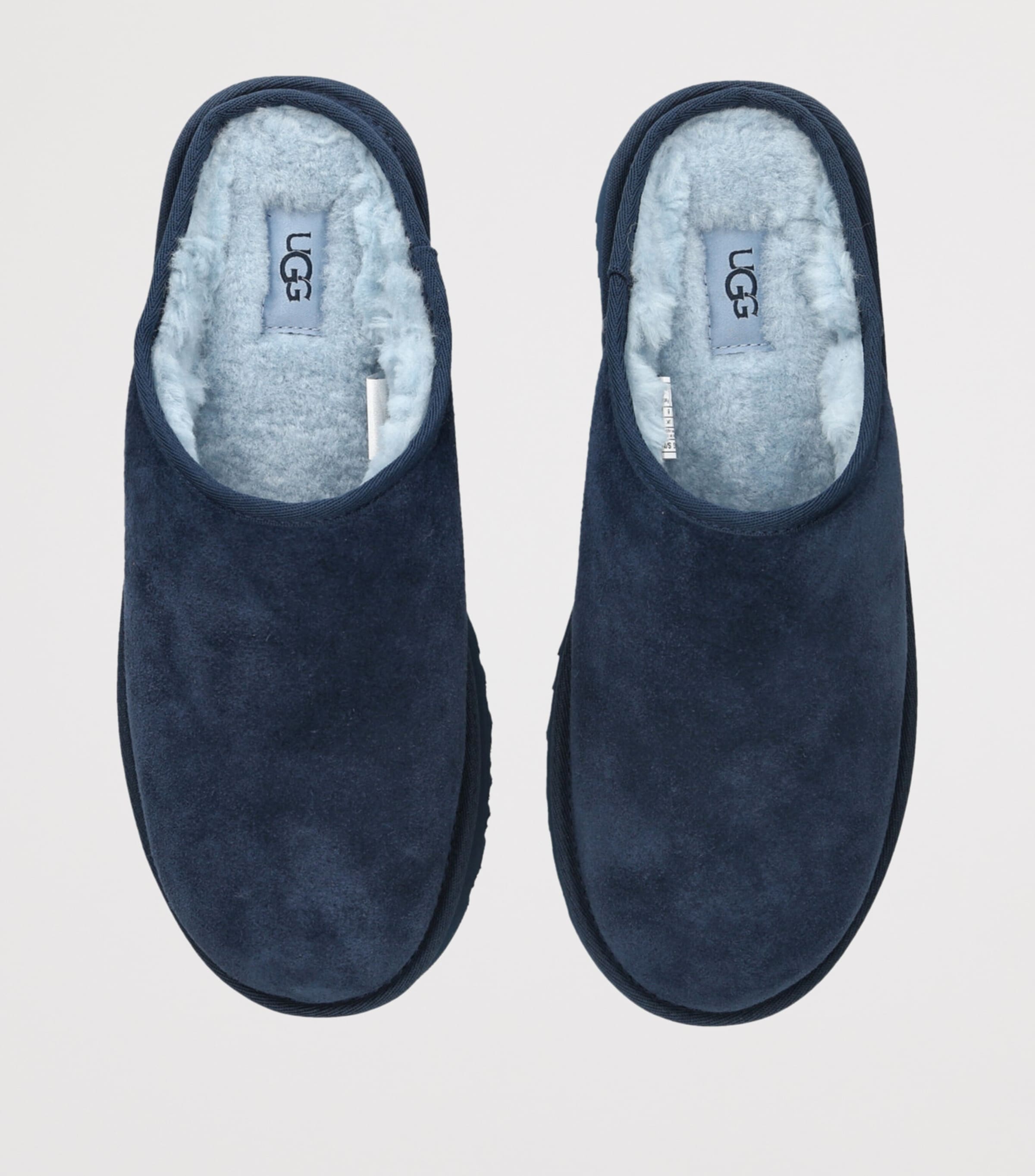 Suede Classic Slippers NAVY Image 4
