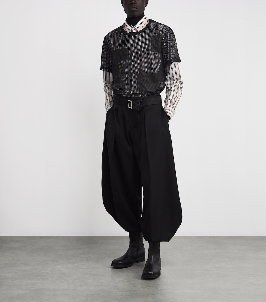 Mesh T-Shirt BLACK Image 2