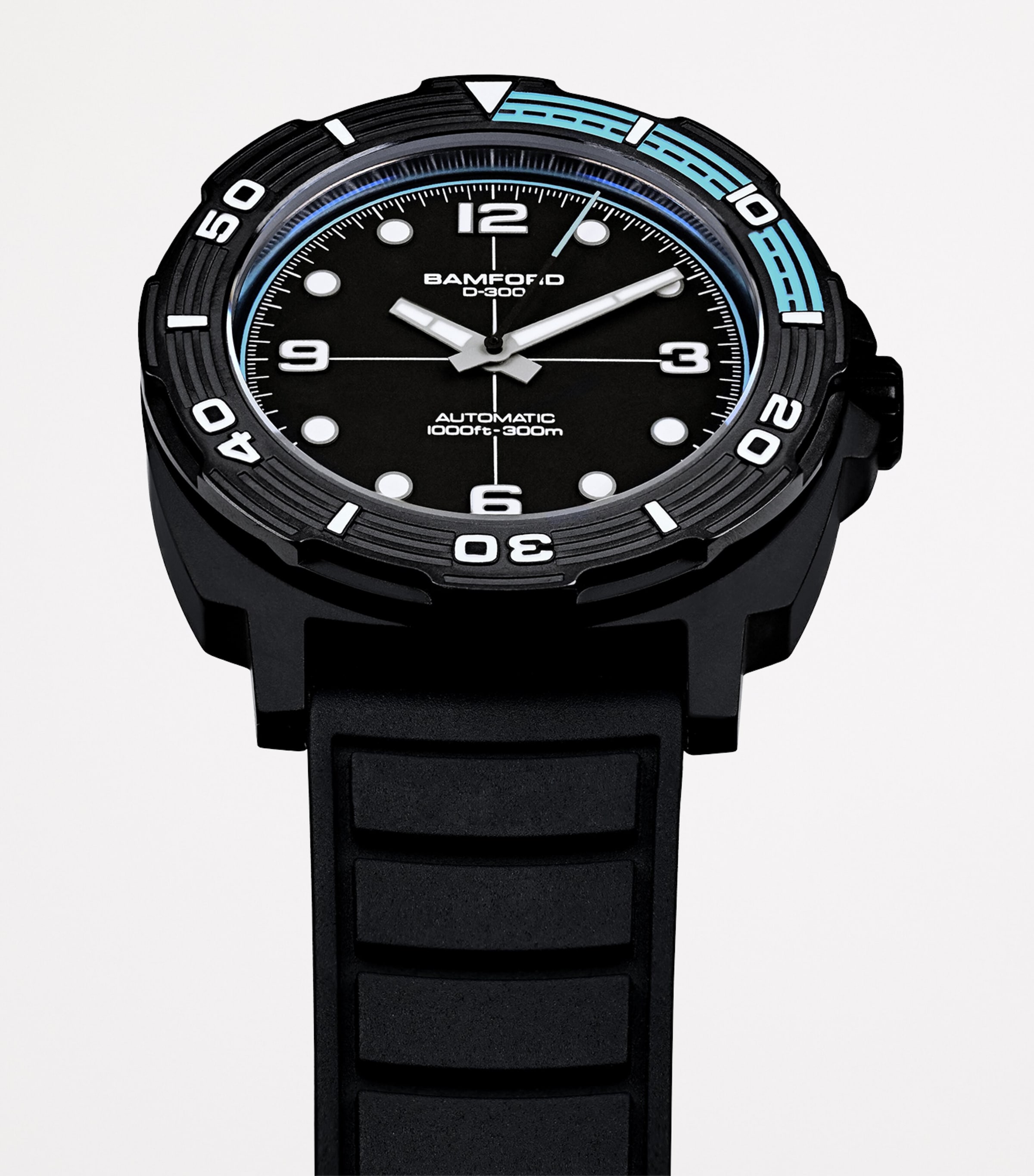 Ceramic D-300 Dive Watch 42mm BLACK Image 2