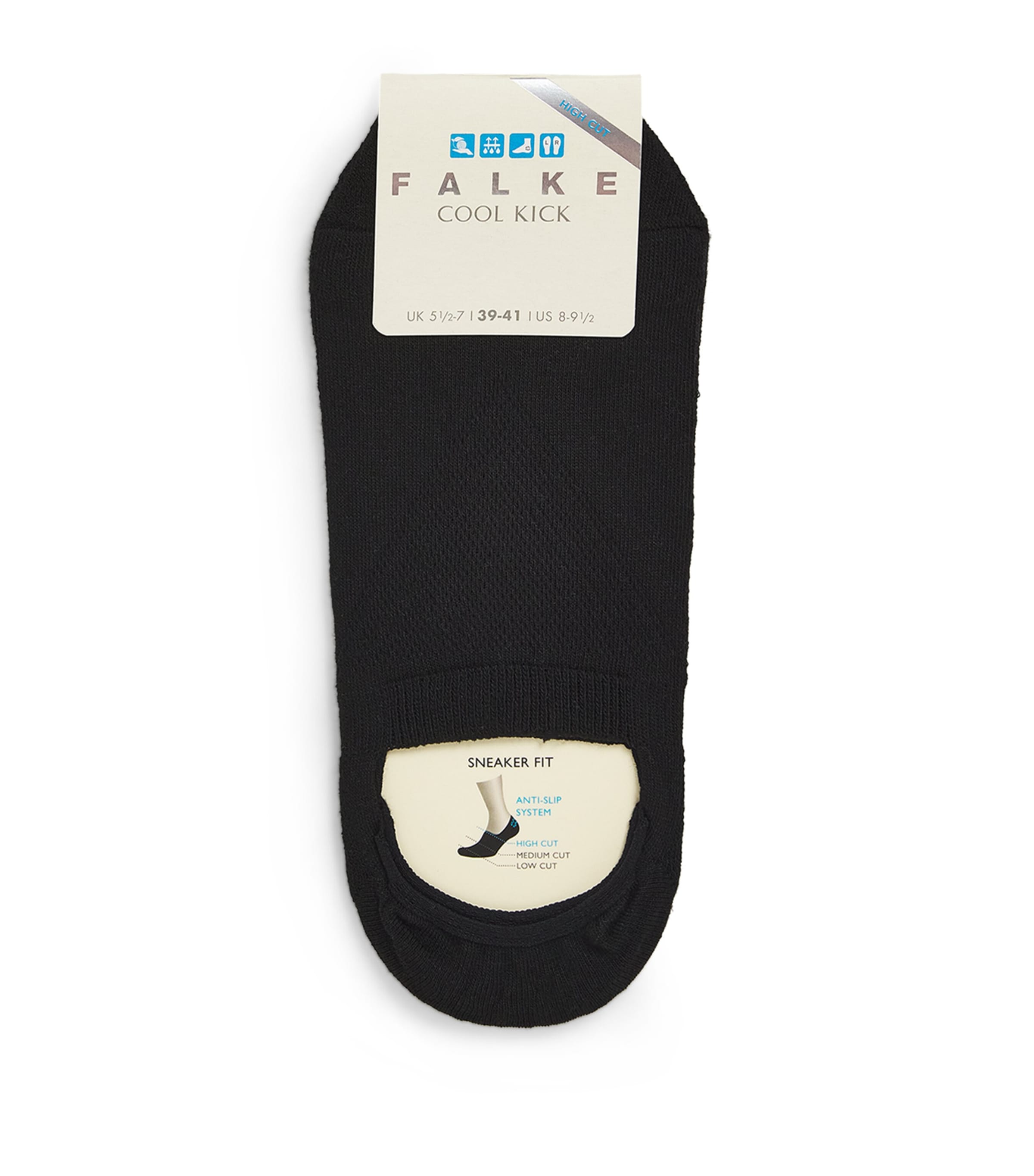 Falke Cool Kick Invisible Socks In Black
