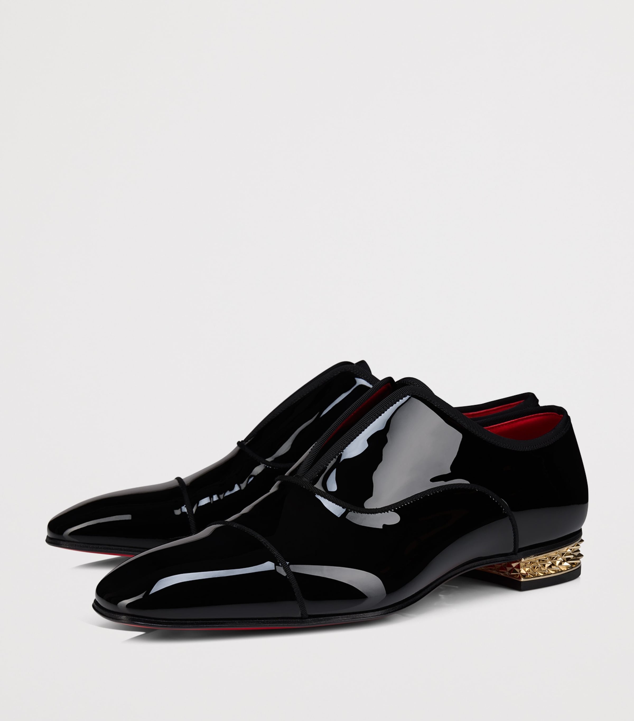 Alphamale Rocks Patent Leather Oxford Shoes BK01 Image 3