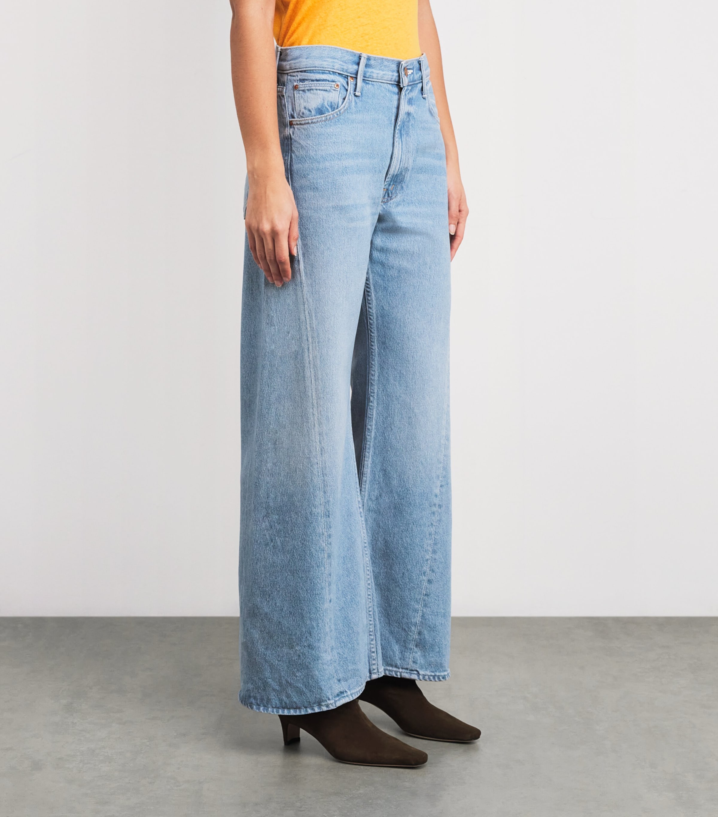 The Lemon Twist Sneak Wide-Leg Jeans MUH MUNCHIES Image 3
