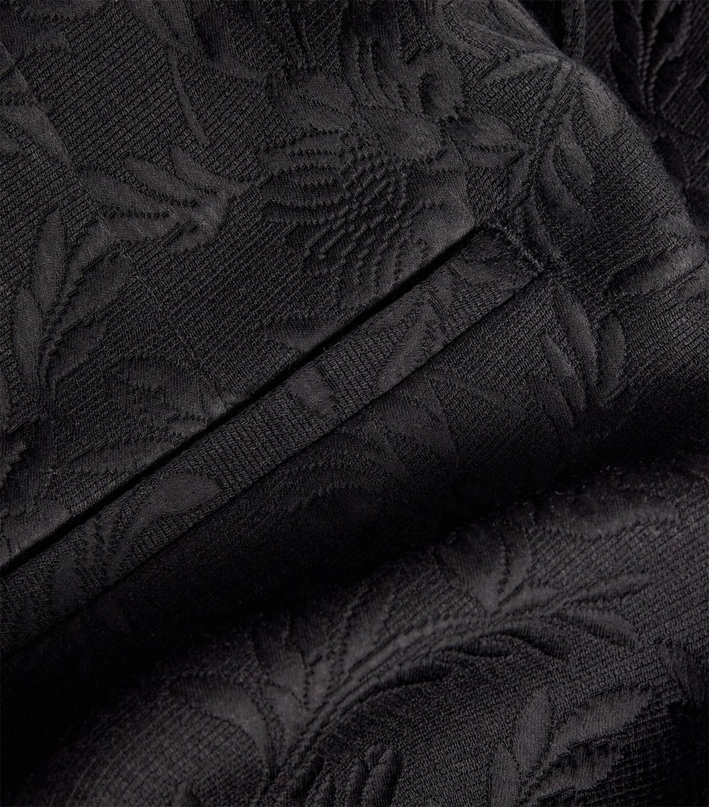 Floral Jacquard Trousers 900 BLACK Image 5