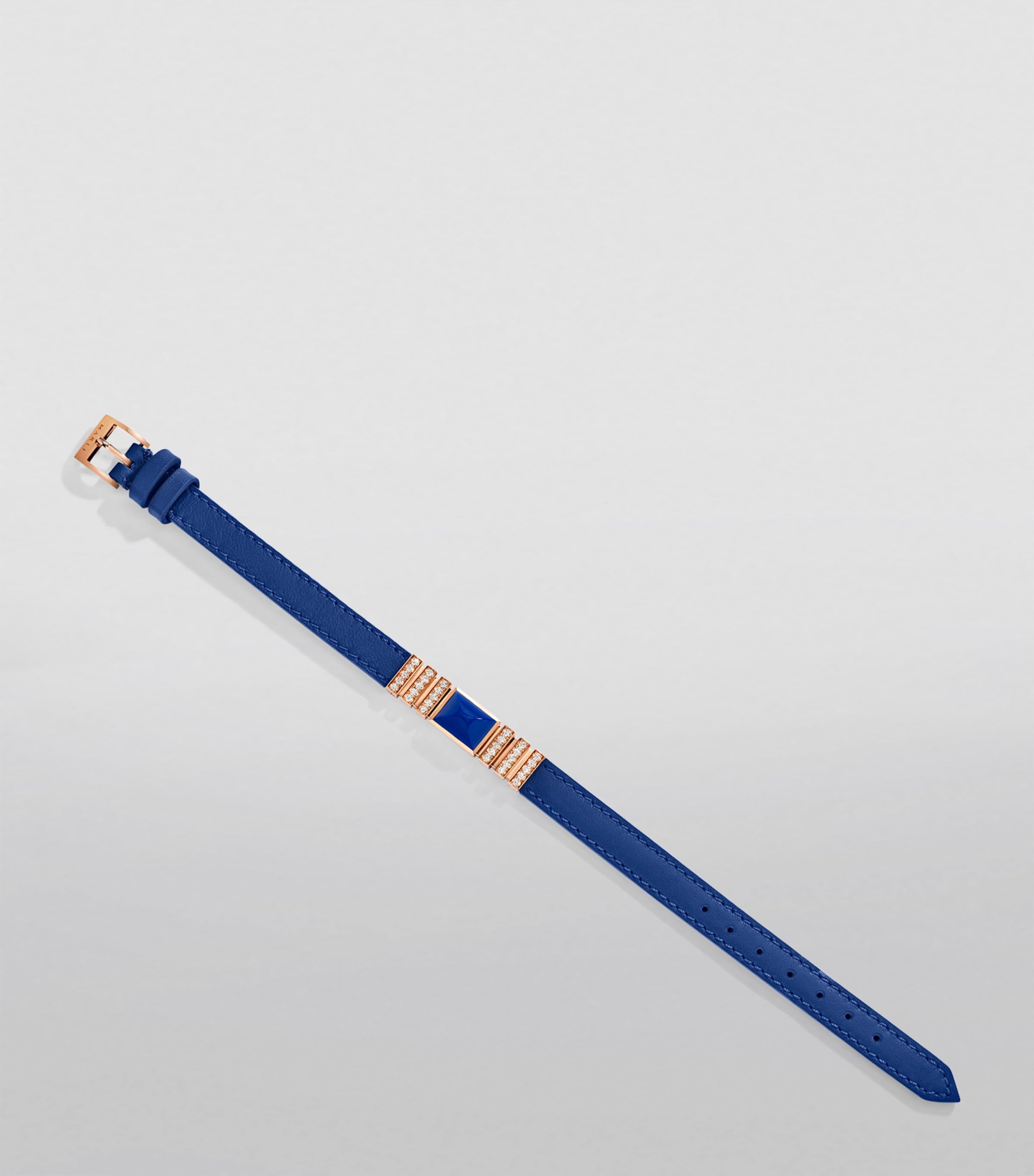 MARLI New York Rose Gold, Diamond and Nappa Leather UNII Bracelet Rose Gold Image 3