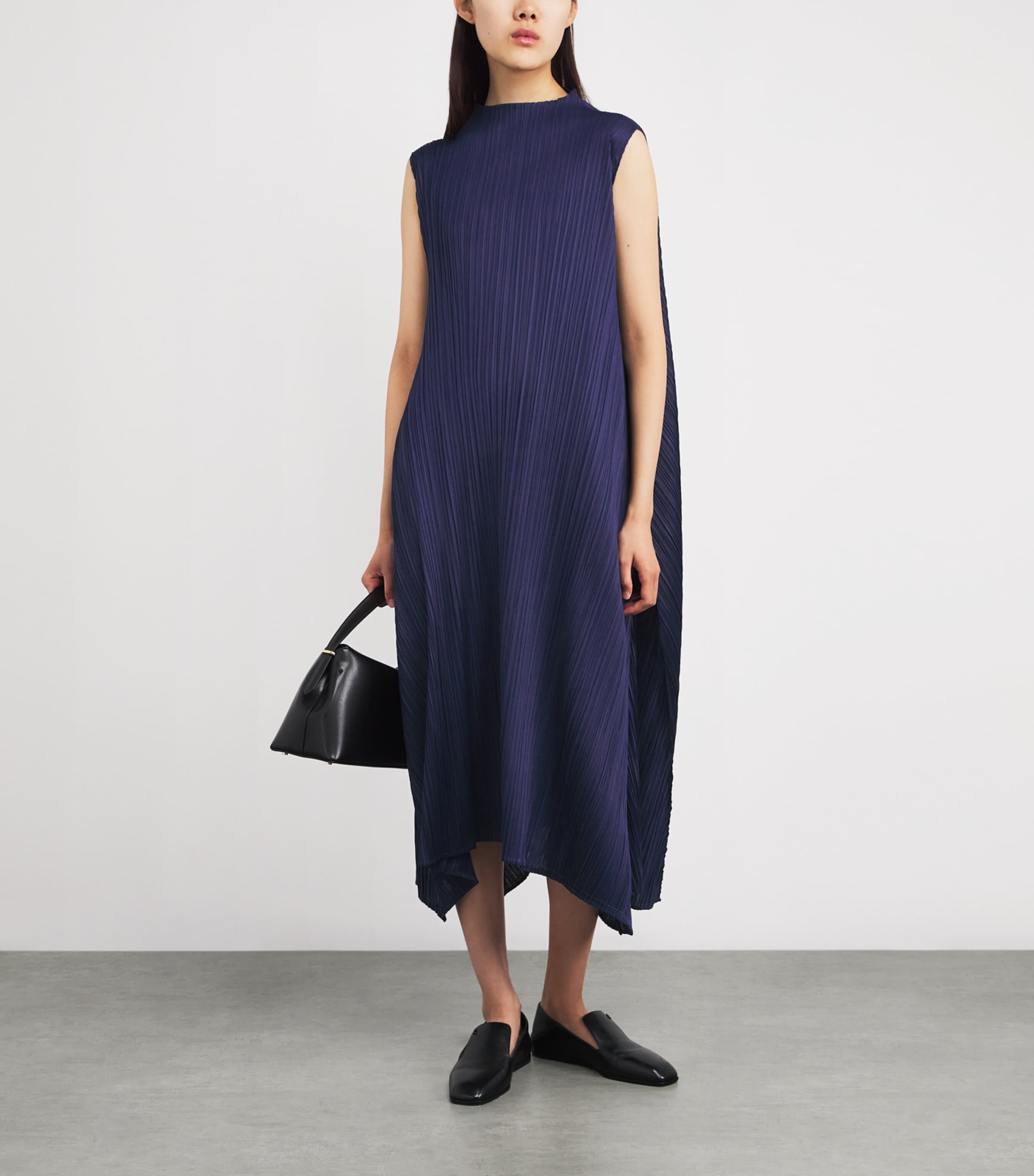 Efficient Square 2 Midi Dress DARK NAVY Image 2