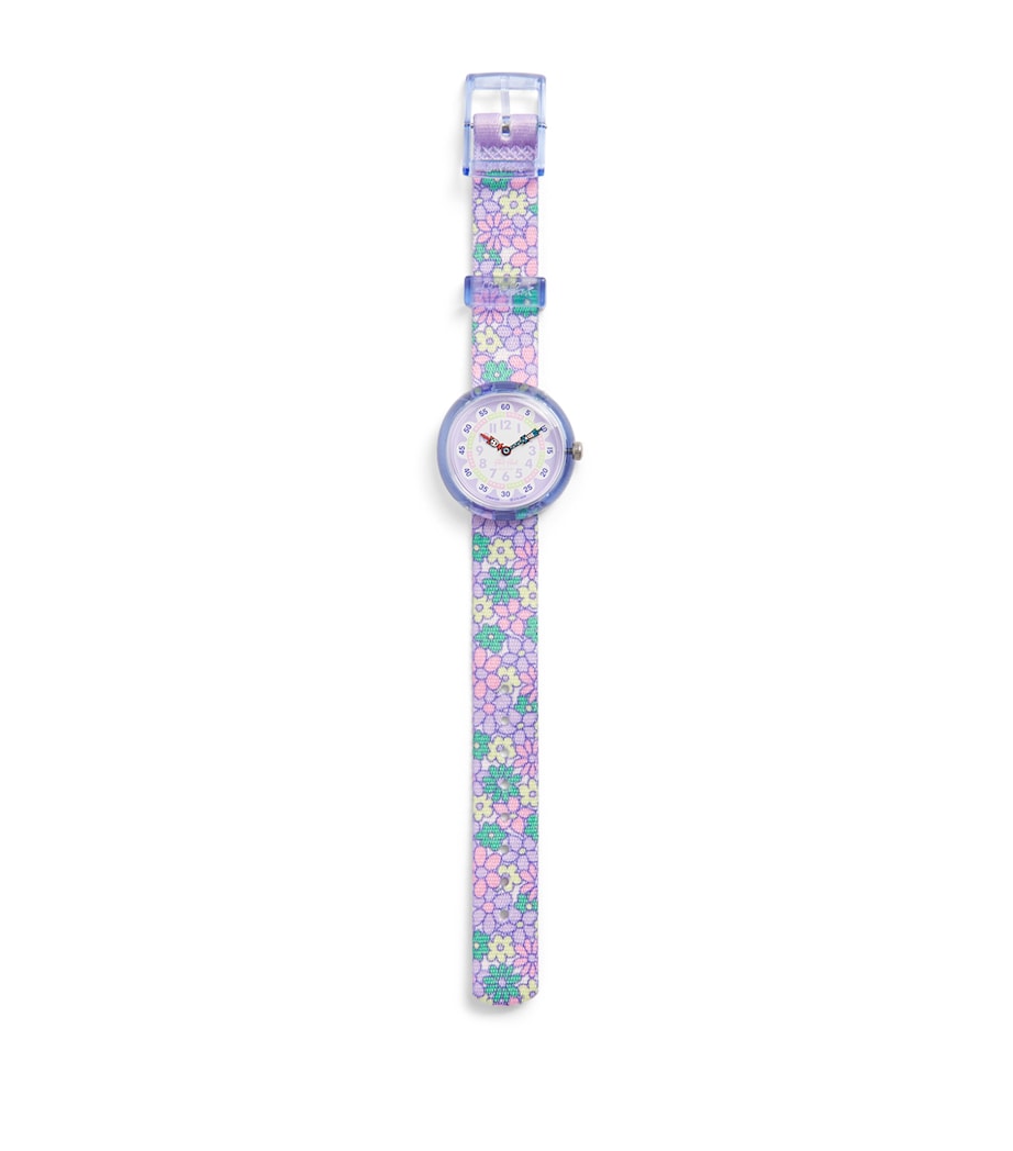 Flower Fields Watch 31.85mm PURPLE Image 1