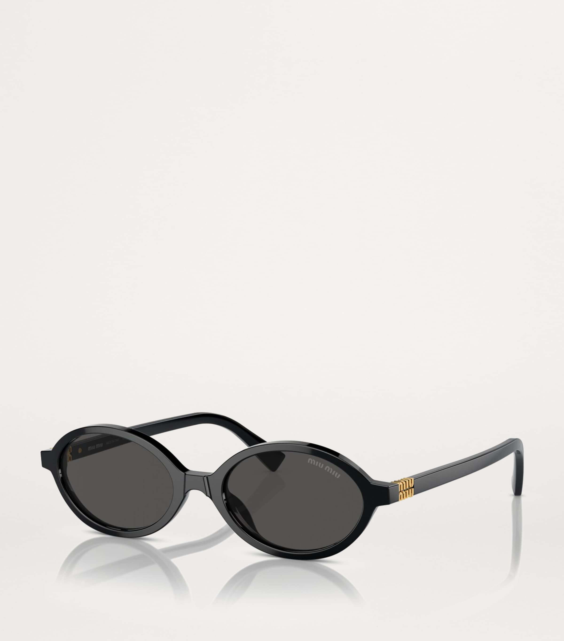 Acetate Oval Sunglasses 1AB5S0 Image 2
